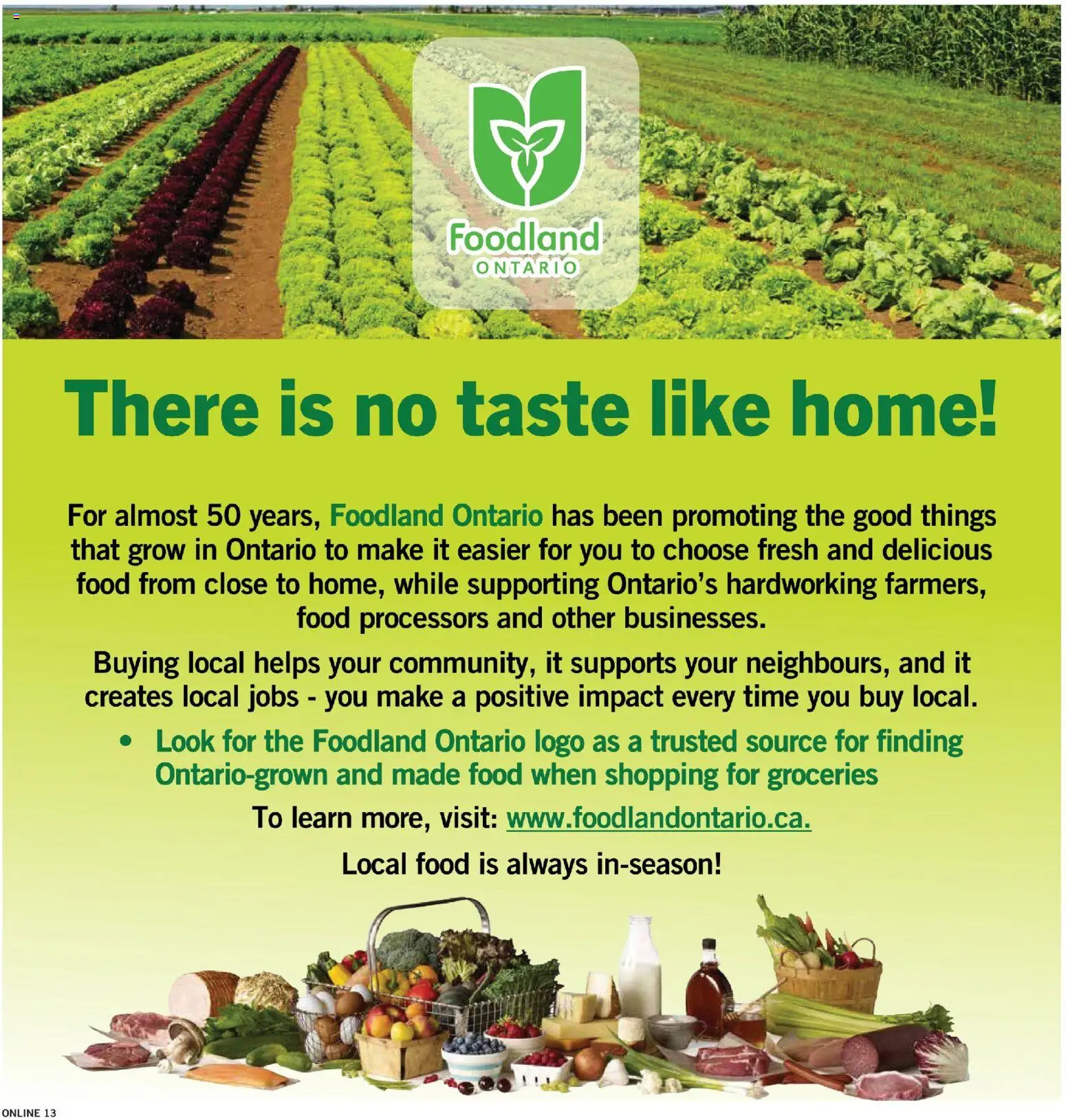 Fortinos flyer valid from Aug 13, 2026 | Page: 12 | Products: Food