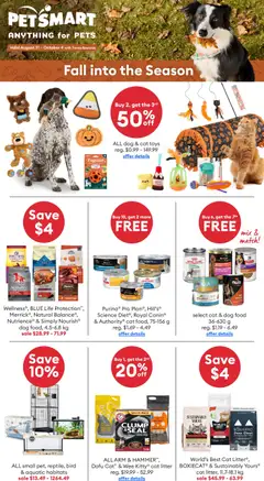 Preview of Petsmart - Monthly Flyer from shop Petsmart valid from Aug 31, 2026
