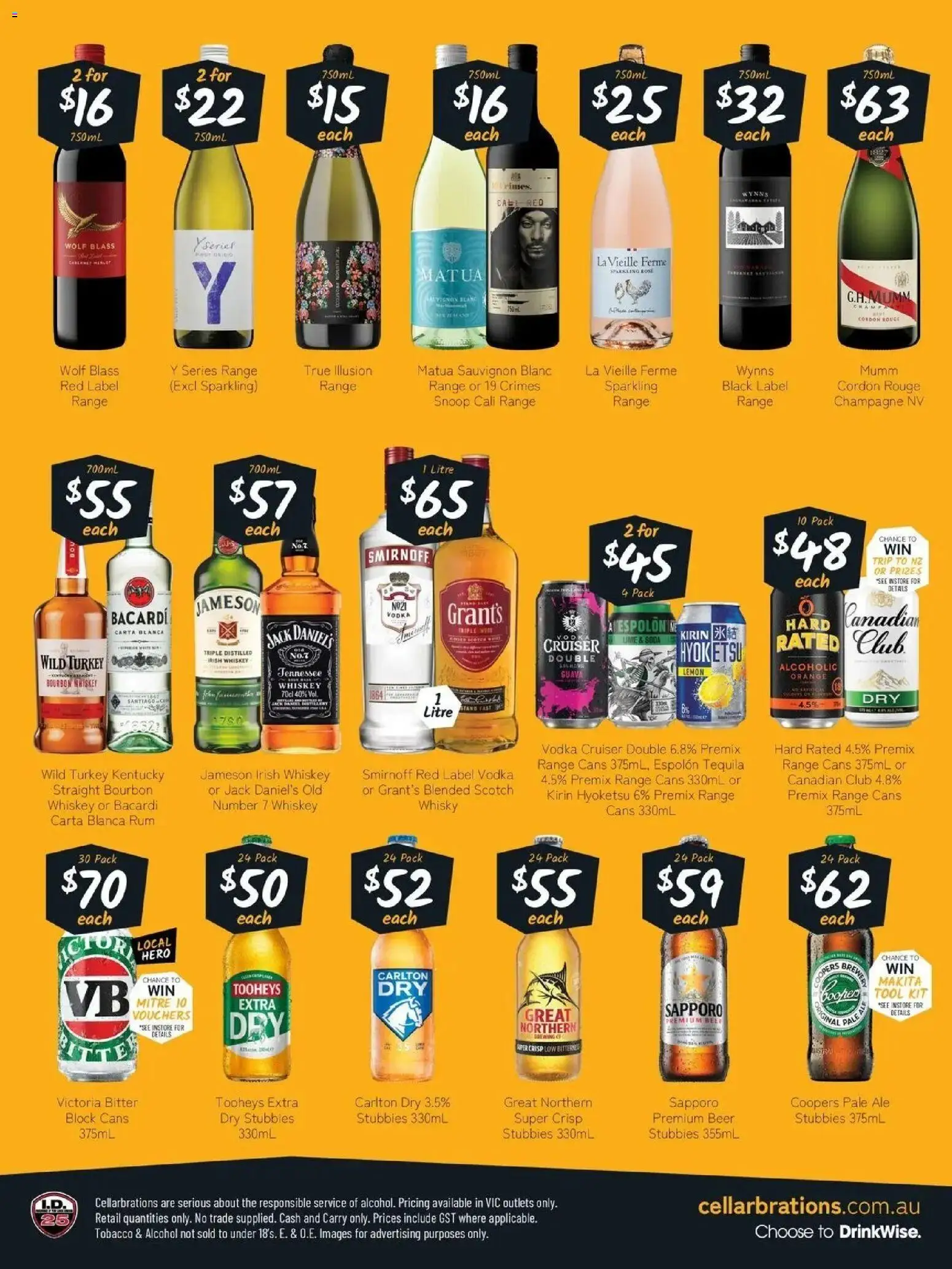 Cellarbrations catalogue - valid from 29/06/2026 | Page: 2 | Products: Beer, Vodka, Lemon, Turkey