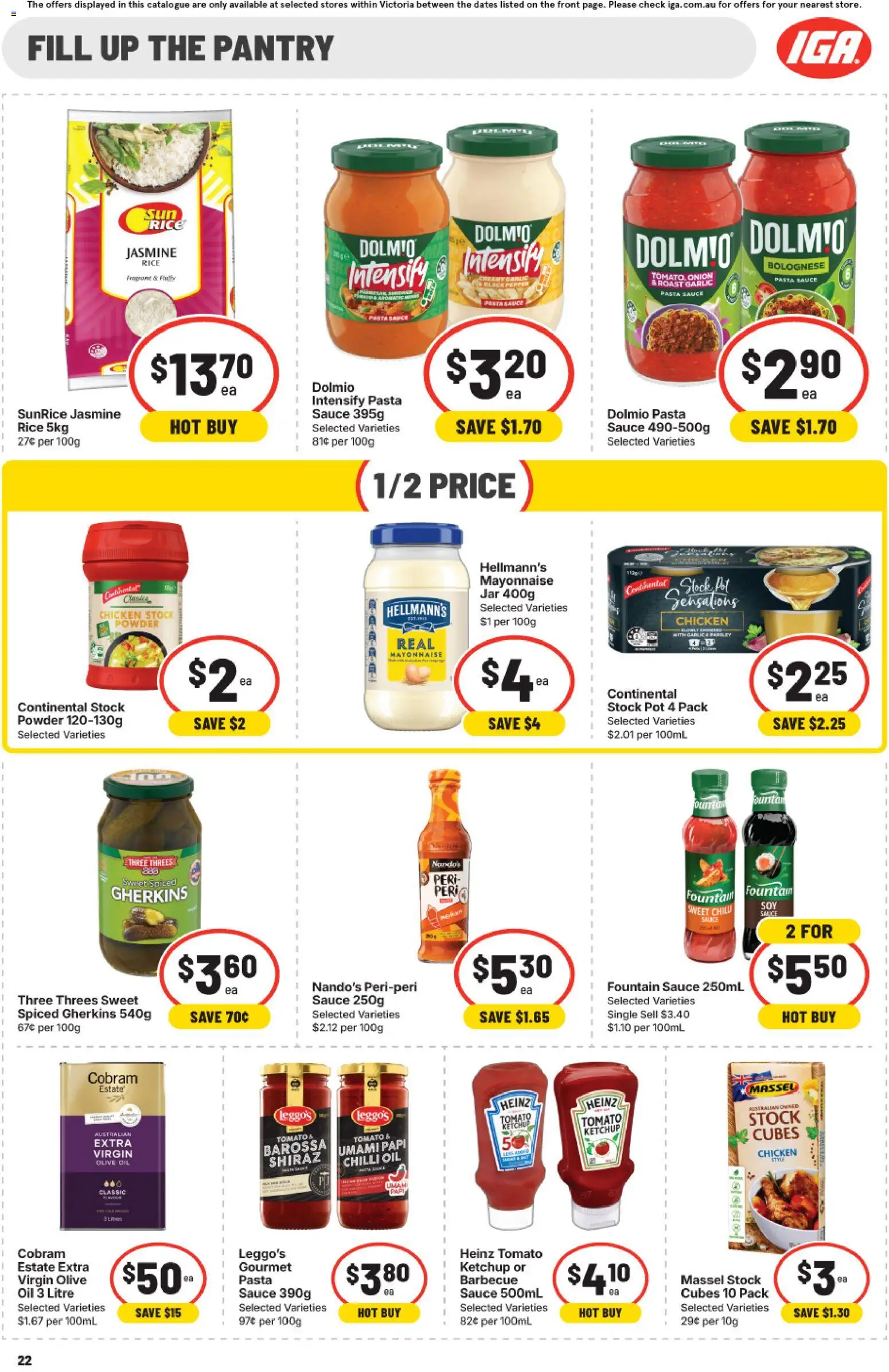 IGA catalogue - valid from 30/09/2026 | Page: 18 | Products: Crackers, Chocolate, Chicken, Bag