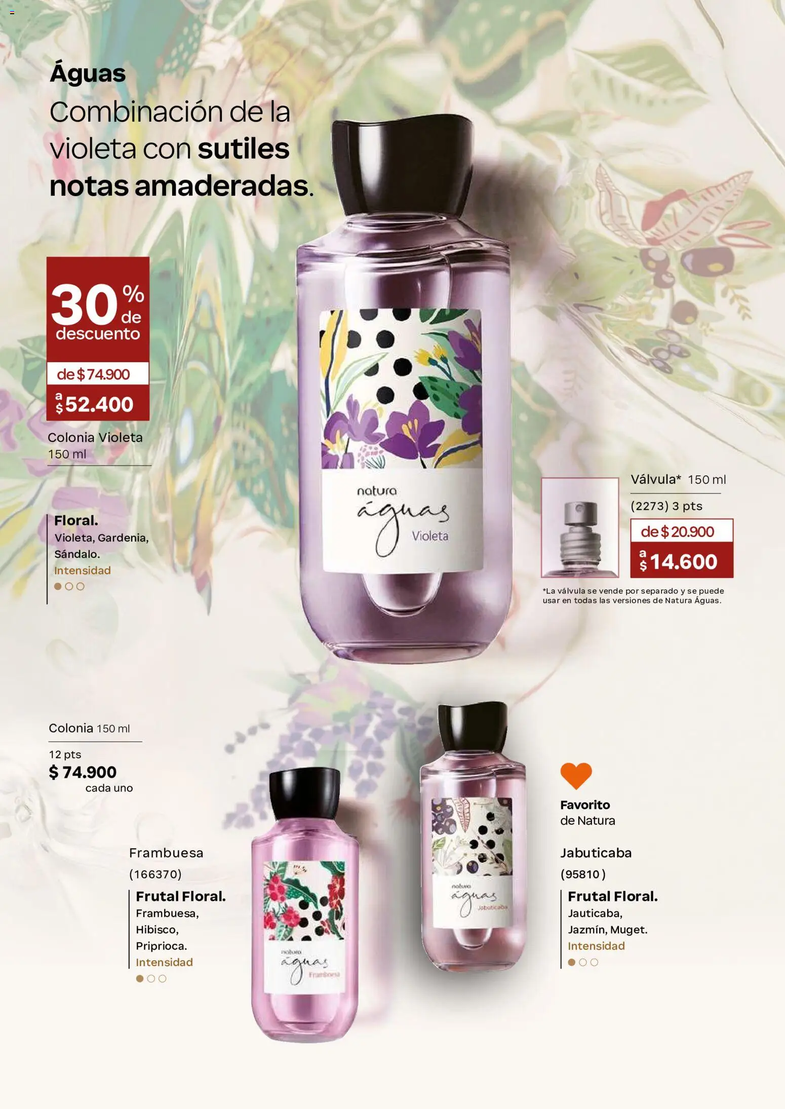 Natura revista - valida desde el 01/07/2026 | Página: 56 | Productos: Válvula, Combinación