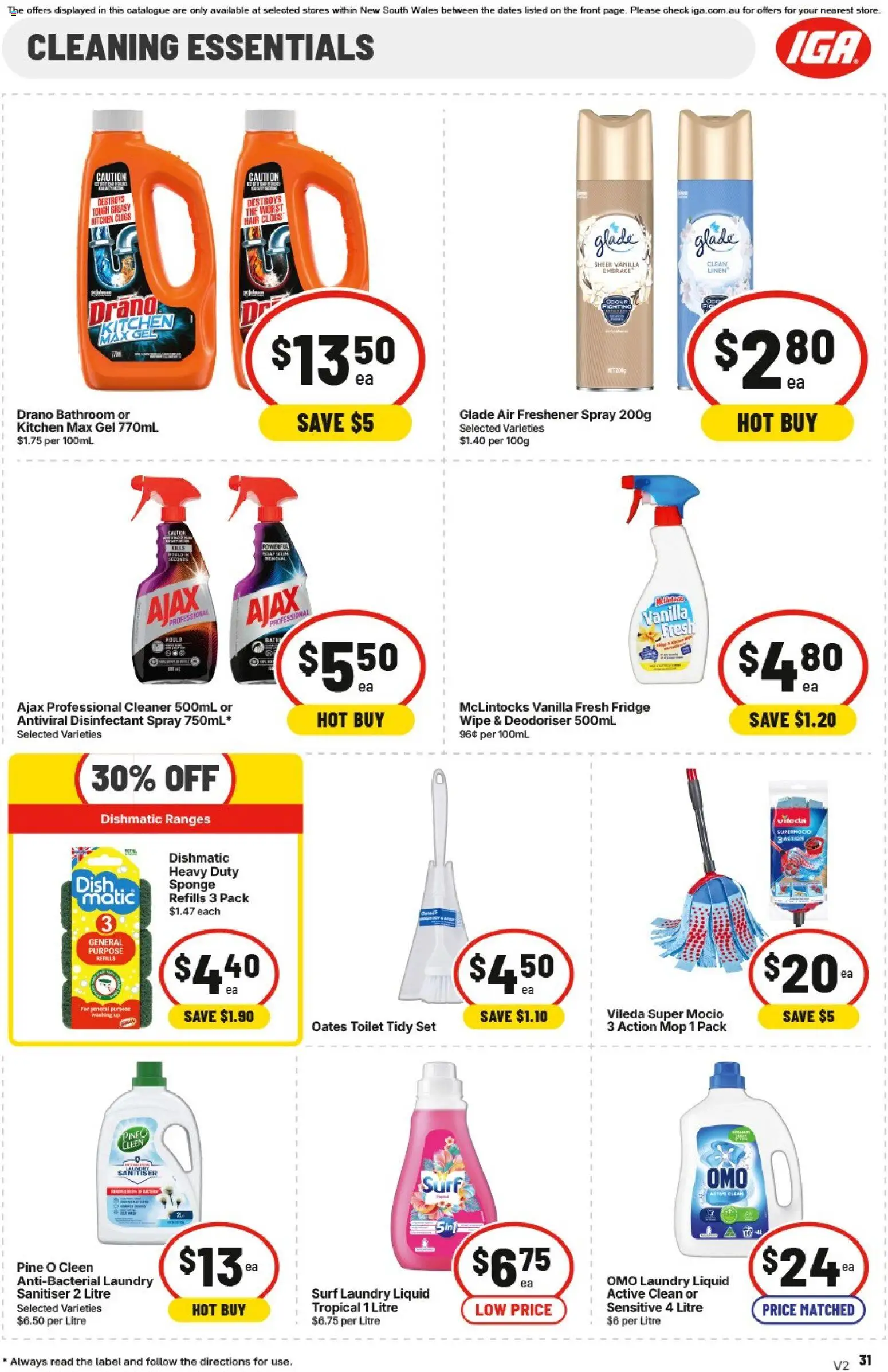IGA catalogue - valid from 26/08/2026 | Page: 29 | Products: Fragrance, Cream, Mango, Zinc