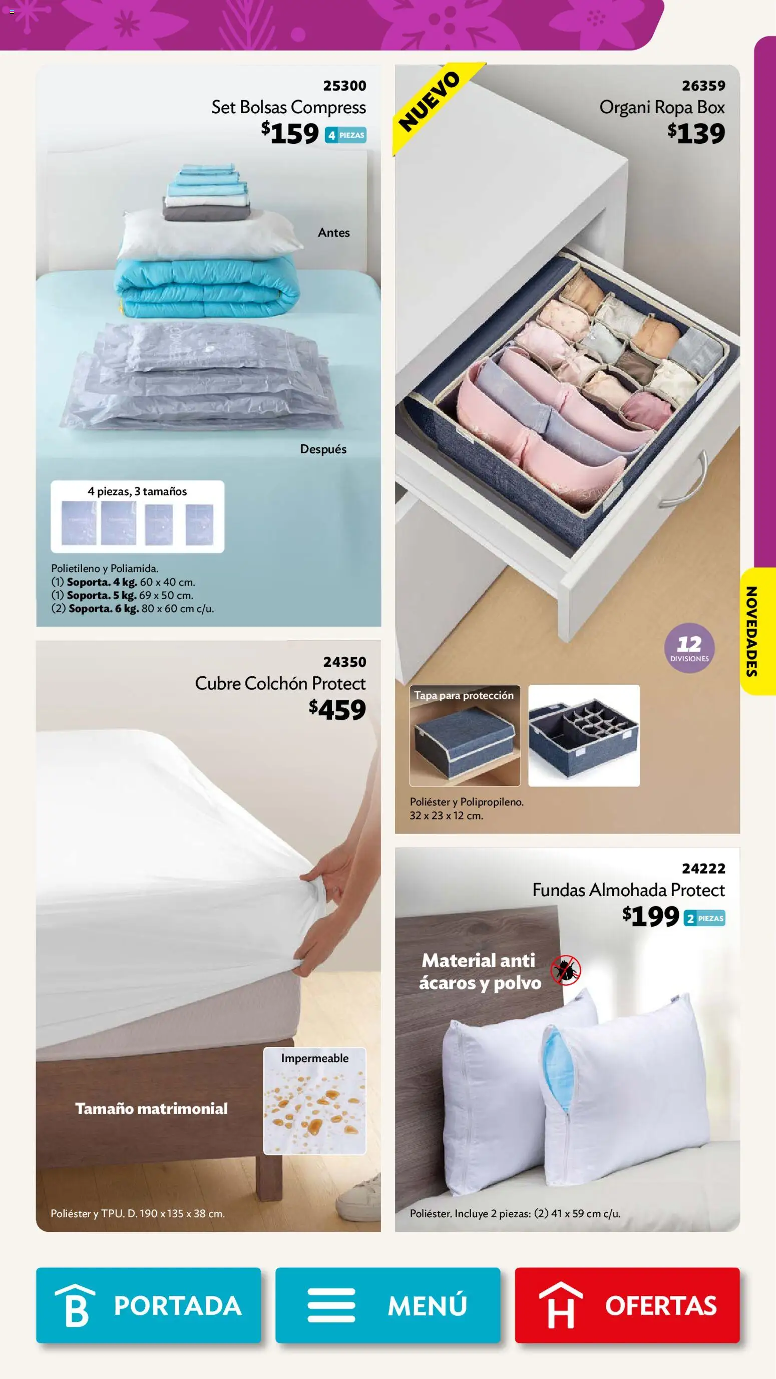 Nuevas ofertas de Betterware válidas en toda la República Mexicana desde el 02/11/2026. ¡Encuentra las mejores ofertas en Betterware campaña 11 2026! | Página: 67
