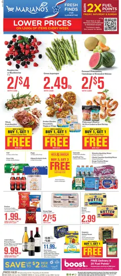 Preview of Mariano's weekly ads valid from 10.06.2026