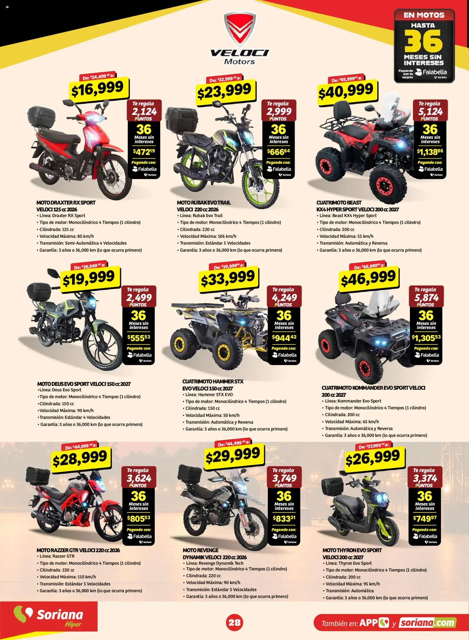 Nuevas ofertas de Soriana válidas en toda la República Mexicana desde el 30/10/2026. ¡Encuentra las mejores ofertas en Soriana Buen Fest! | Página: 26