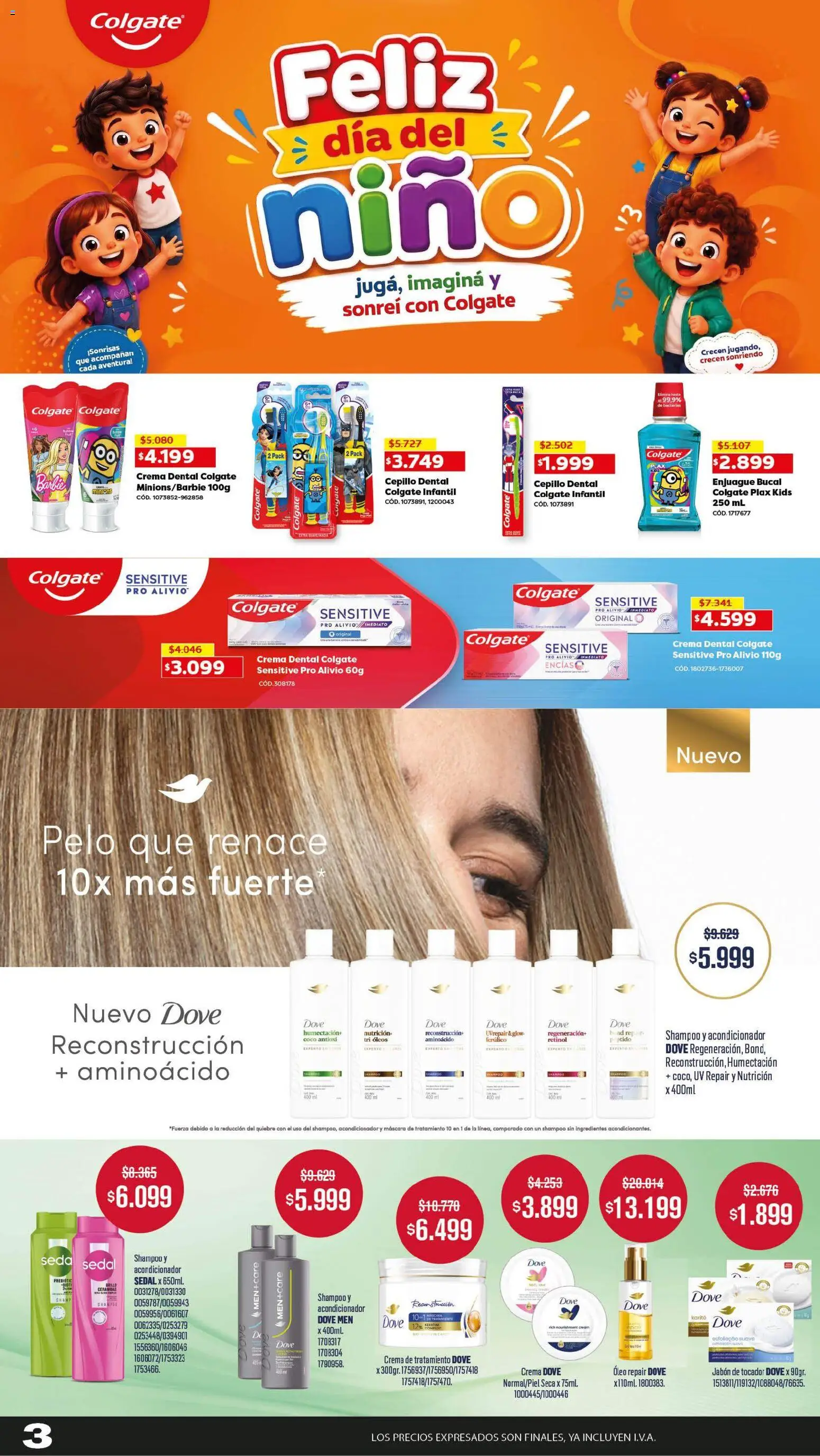 Makro ofertas │ válido desde el 30/07/2026 | Página: 3 | Productos: Máscara, Brillo, Enjuague bucal, Crema