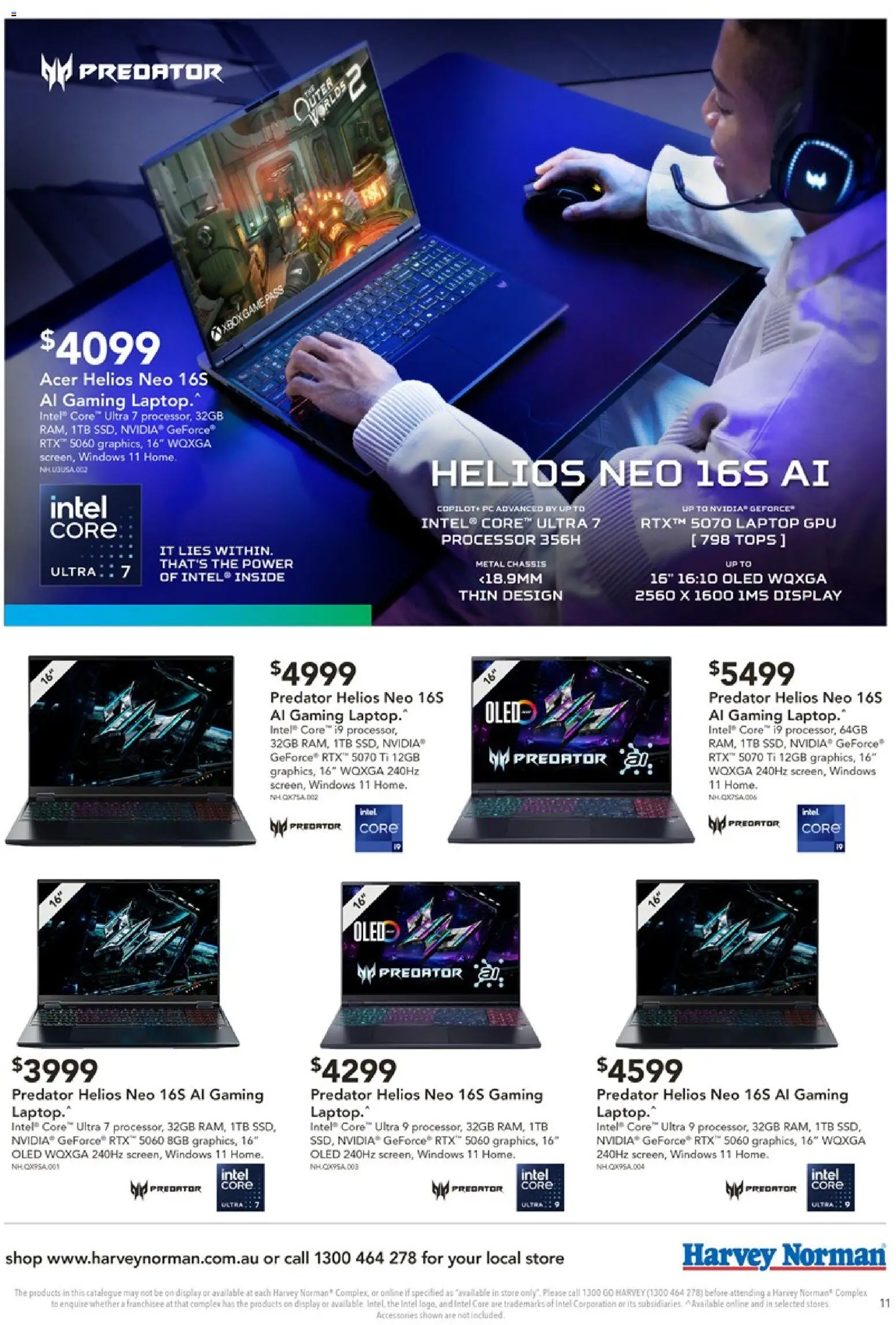 Harvey Norman catalogue - valid from 19.05.2026 | Page: 11 | Products: Accessories, Pc, Xbox, Laptop