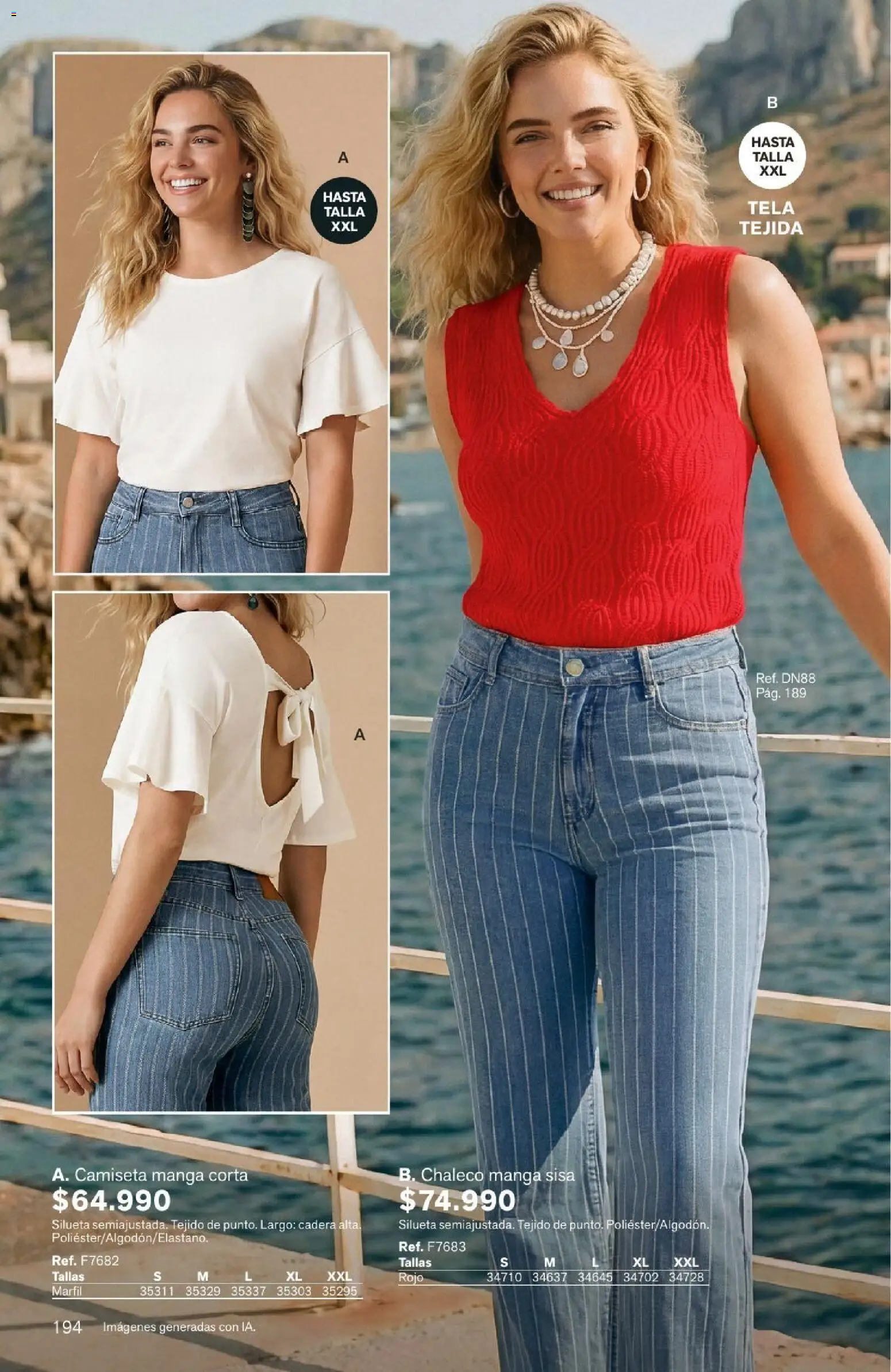 Leonisa revista - valida desde el 04/08/2026 | Página: 194 | Productos: Camiseta, Chaleco
