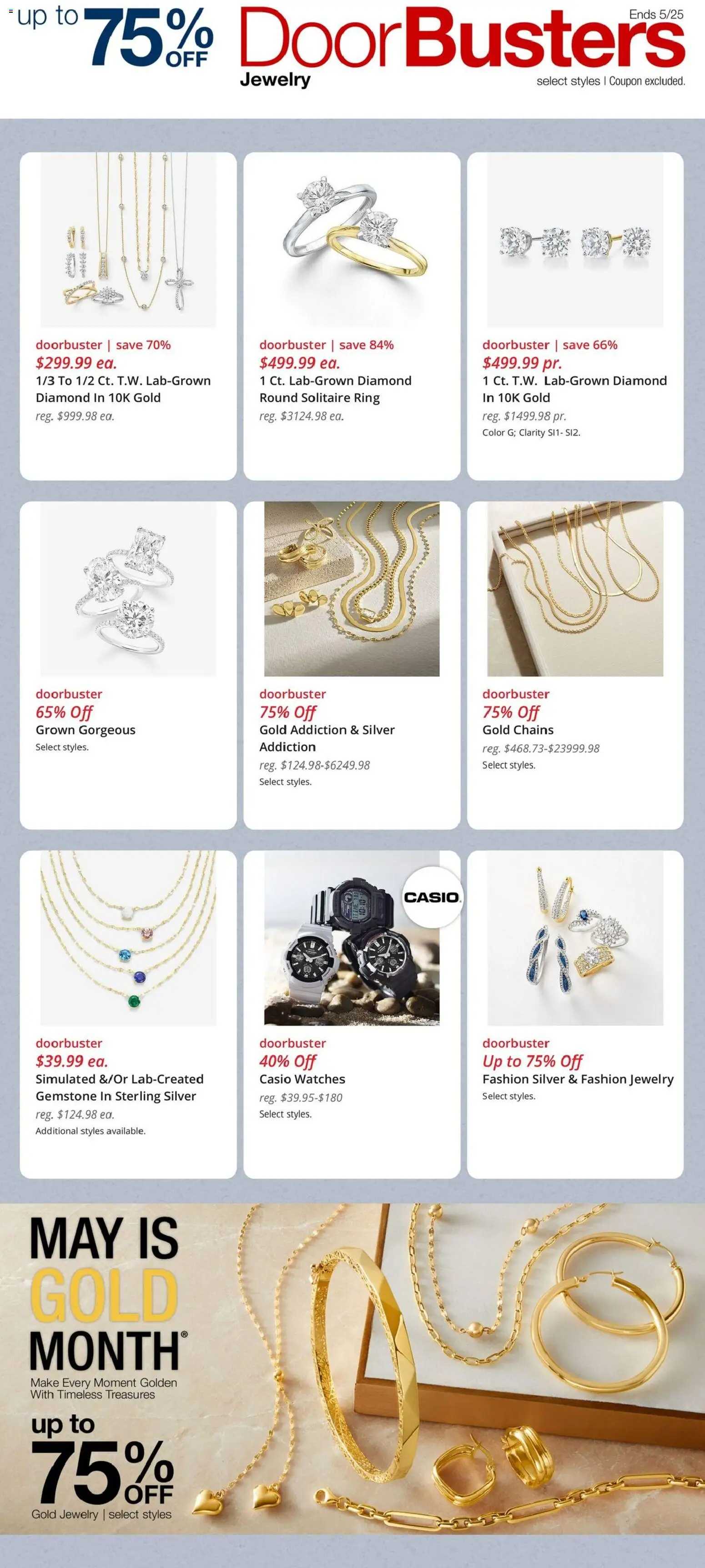 JCPenney Weekly Ad - valid from 20.05.2026 | Page: 9 | Products: Watches, Ring