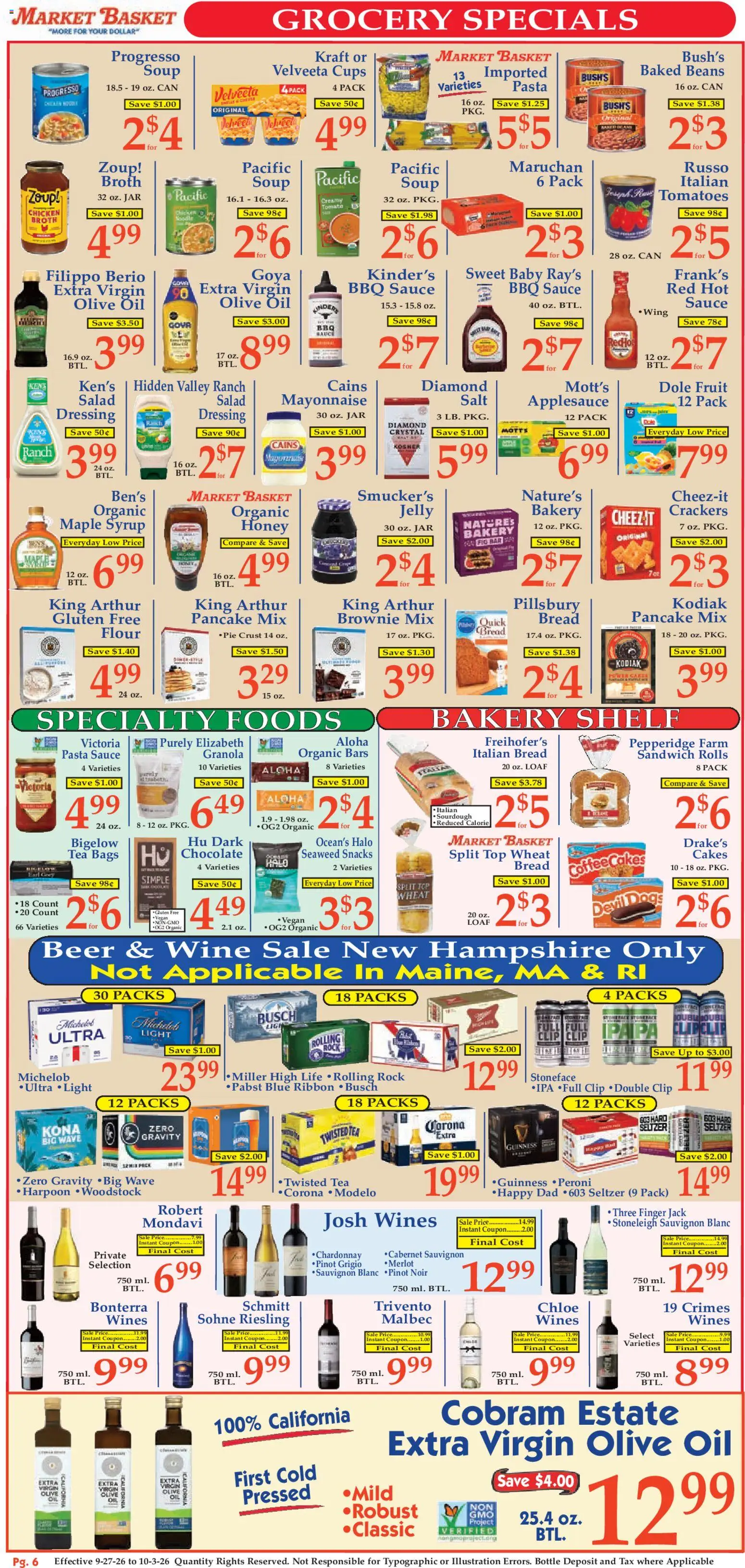 Market Basket Ad - valid from 09/27/2026 | Page: 6