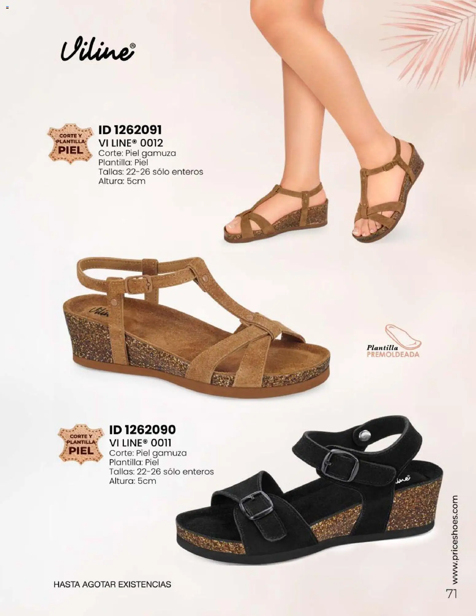 Nuevas ofertas de Price Shoes válidas en toda la República Mexicana desde el 06.05.2026. ¡Encuentra las mejores ofertas en Price Shoes catálogo Todo en uno! | Página: 71 | Productos: Gamuza