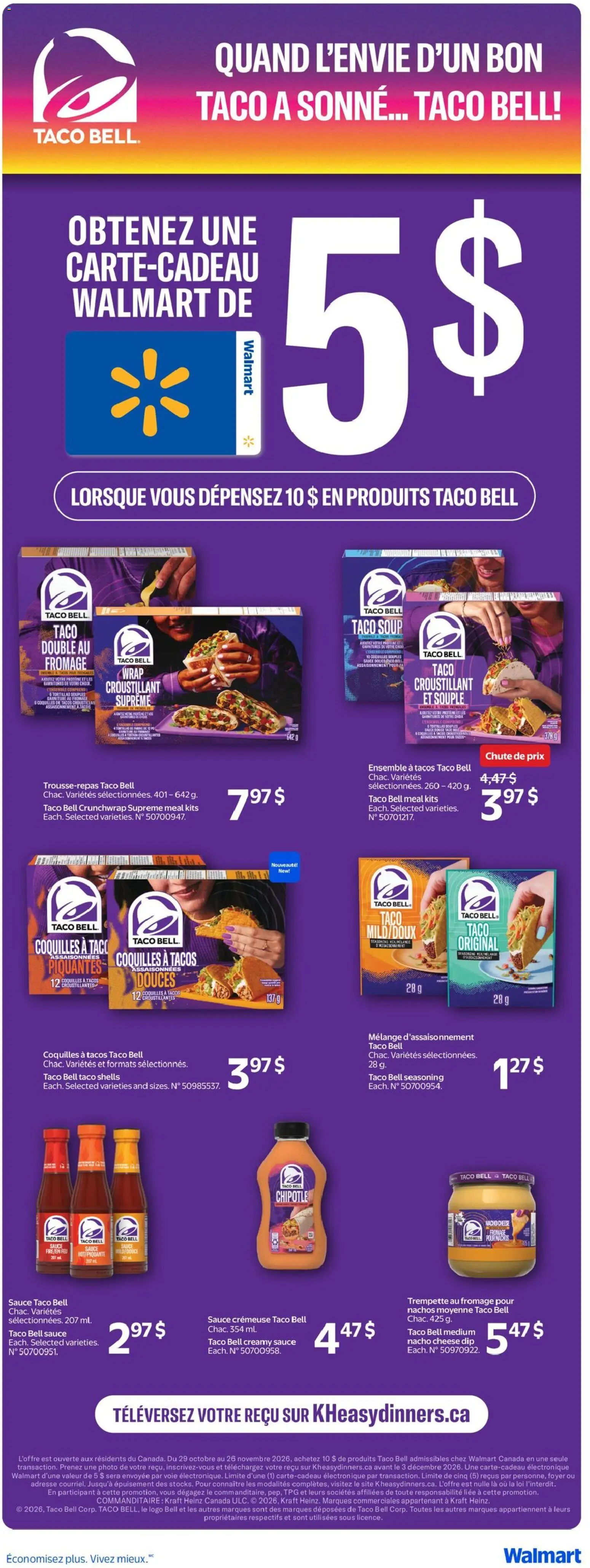Walmart flyer valid from Oct 29, 2026 | Page: 12