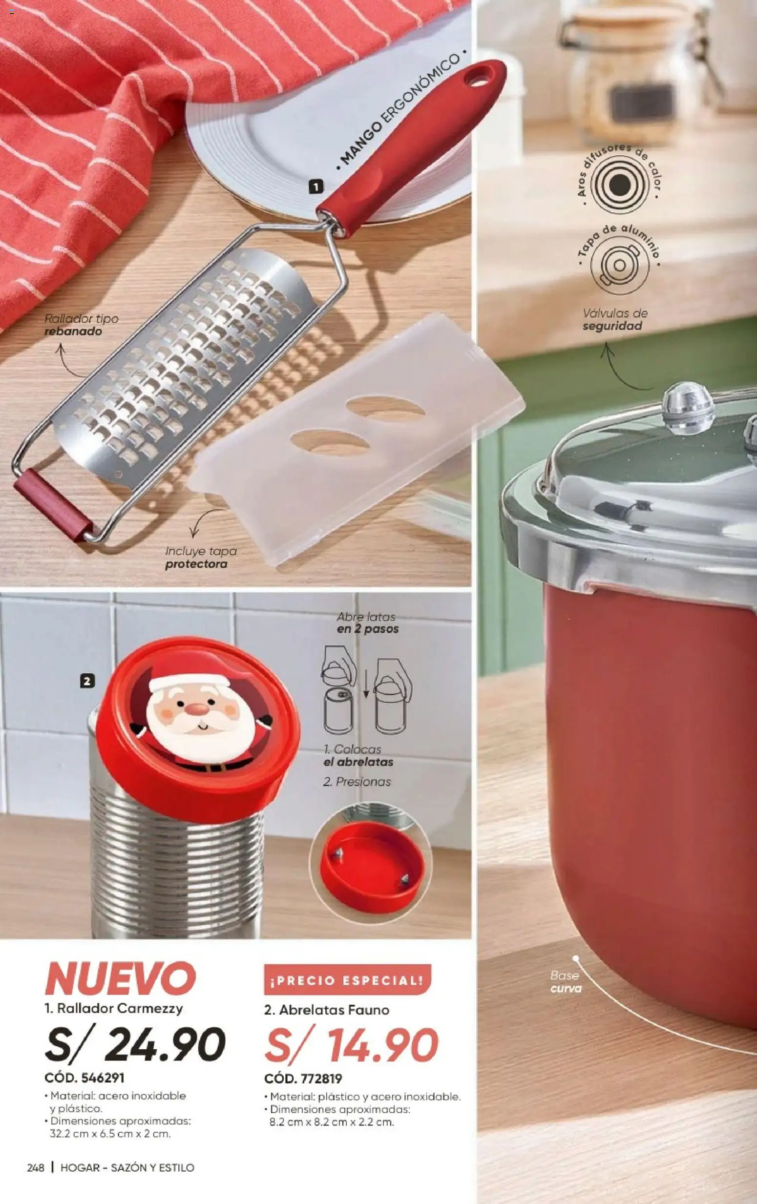 Catálogo Azzorti válido desde 21/09/2026 | Página: 250 | Productos: Mango, Tapa, Rallador
