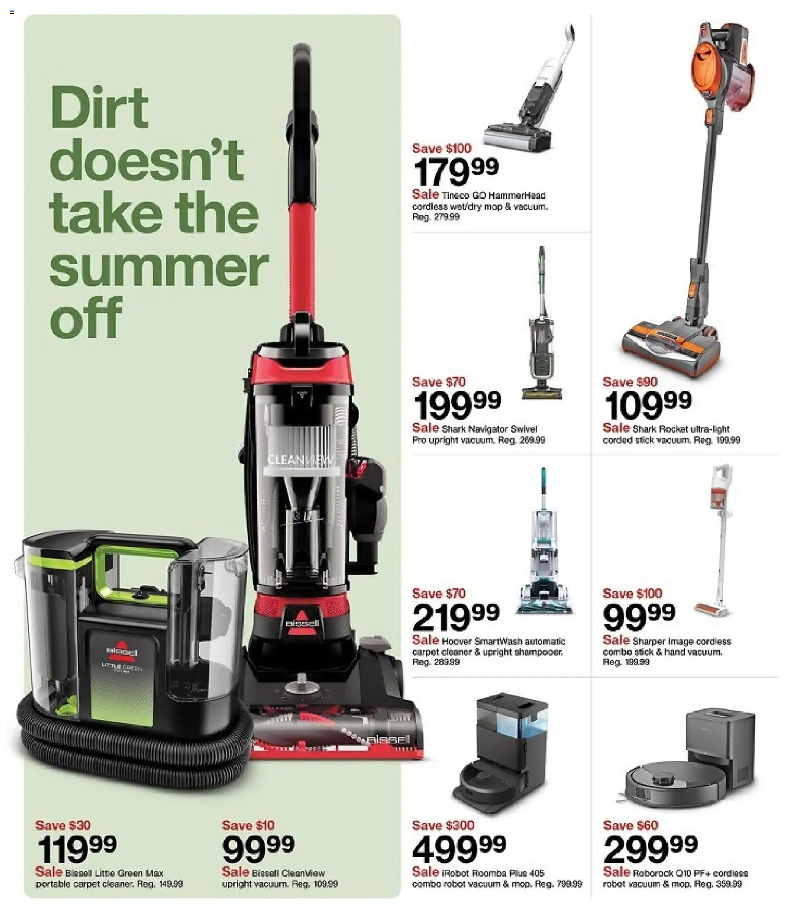 Target Weekly Ad - valid from 07.06.2026 | Page: 20 | Products: Robot, Vacuum, Swivel, Carpet