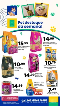São Judas Tadeu ofertas Pet - Pré-Visualização do folheto da loja São Judas Tadeu, válido de 14.05.2026