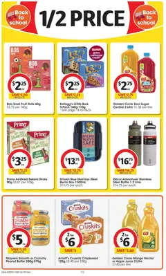 Preview of Coles catalogue - valid from 15/07/2026 | Page: 10 | Products: Box, Salt, Sugar, Mango