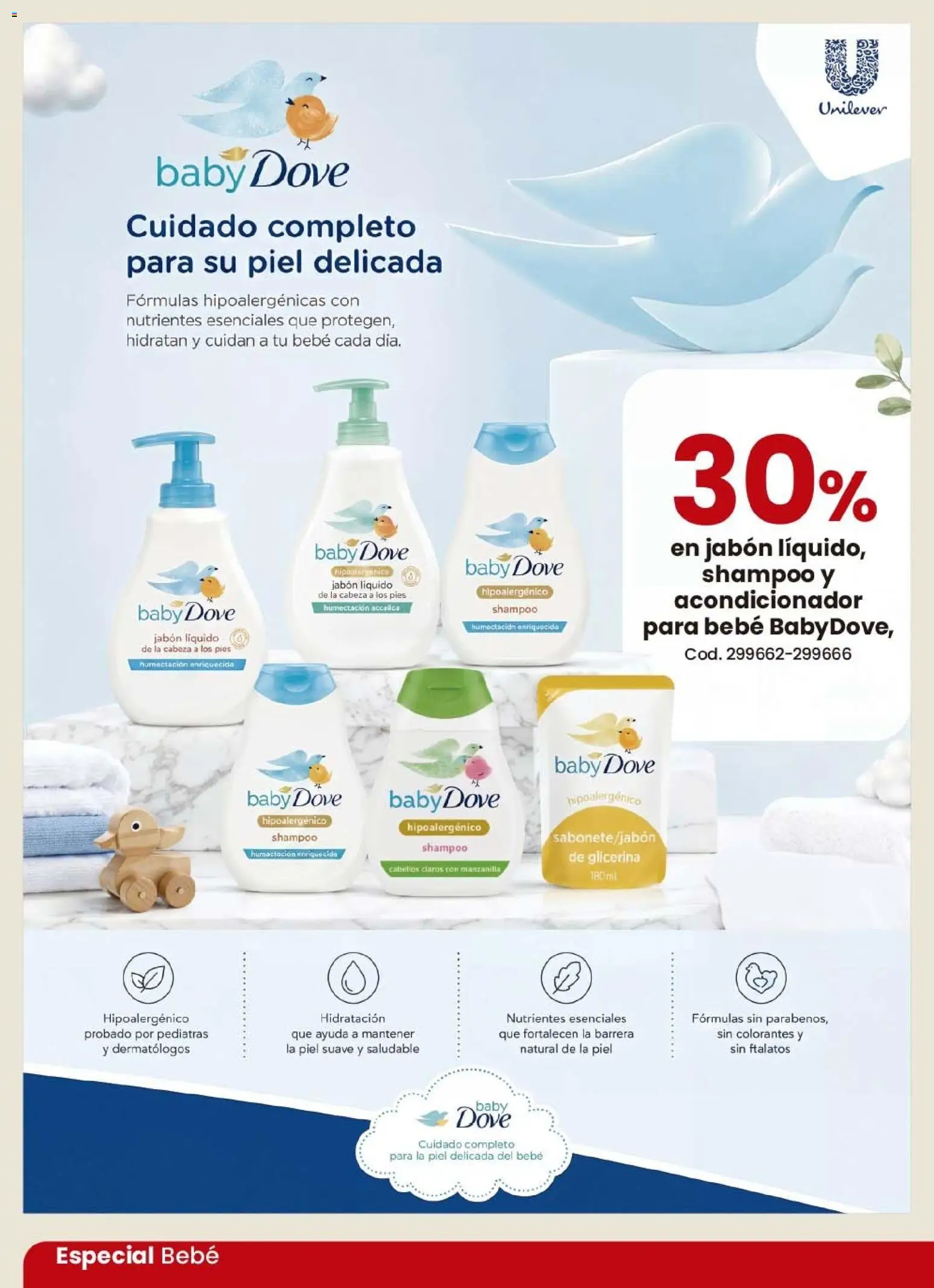 Coto - ESPECIAL Bebé │ válido desde el 29/06/2026 | Página: 2 | Productos: Jabón líquido, Shampoo, Acondicionador, Jabón