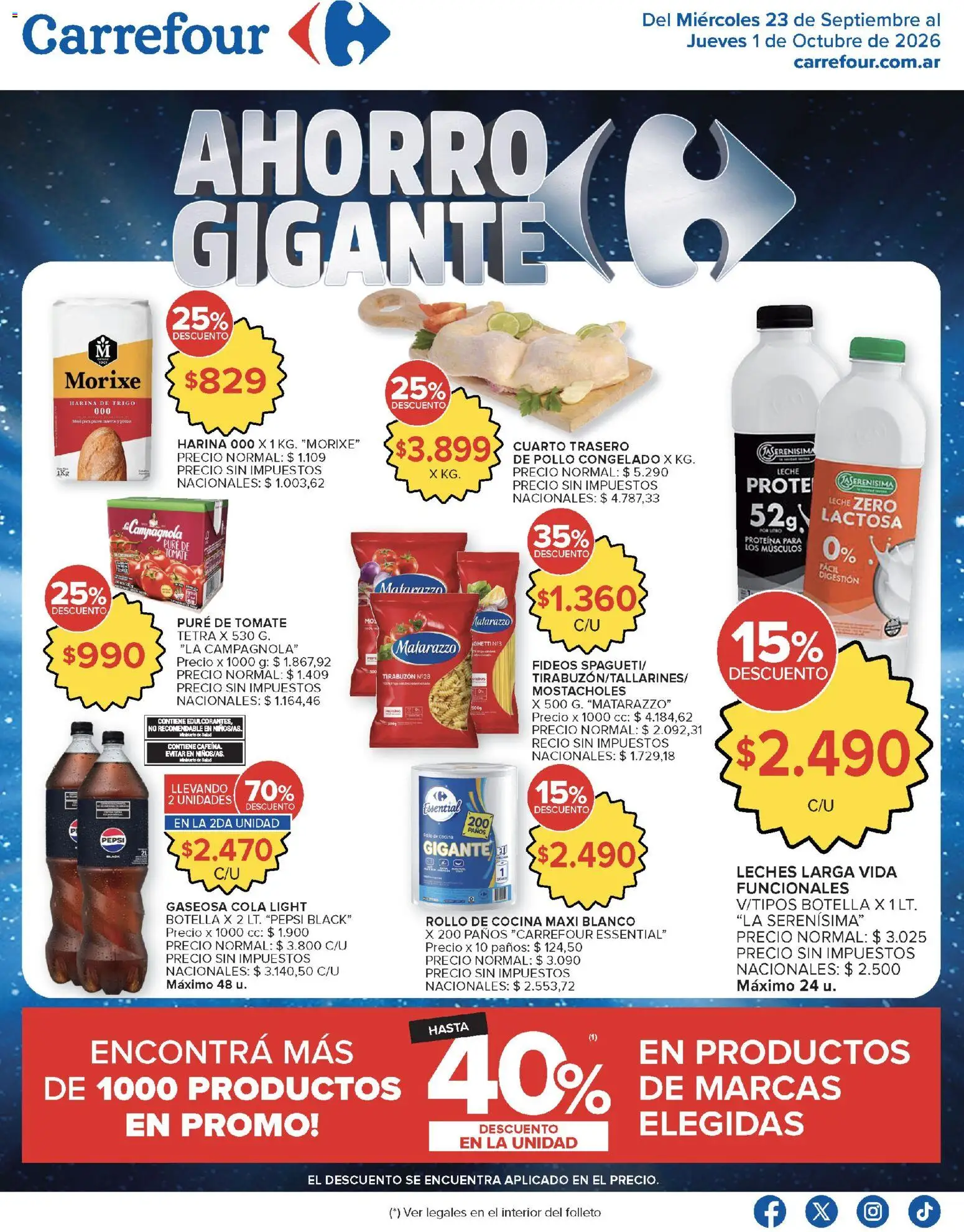 Carrefour - Ofertas Interior │ válido desde el 23/09/2026 | Página: 2