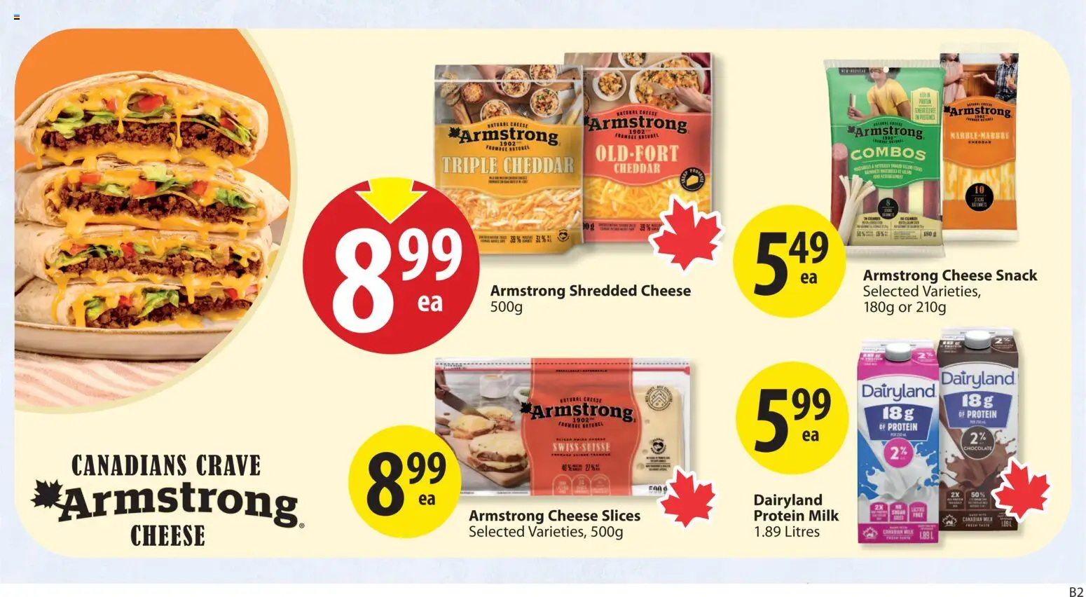 Save on foods flyer valid from Jun 25, 2026 | Page: 27 | Products: Milk, Cheese, Chocolate