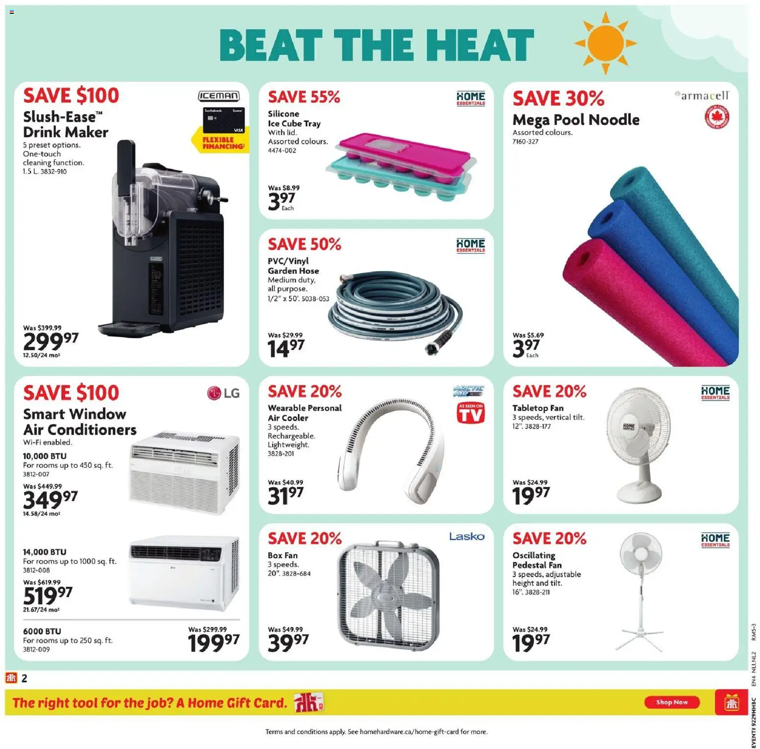 Home Hardware flyer valid from Jul 16, 2026 | Page: 3 | Products: Fan, Box
