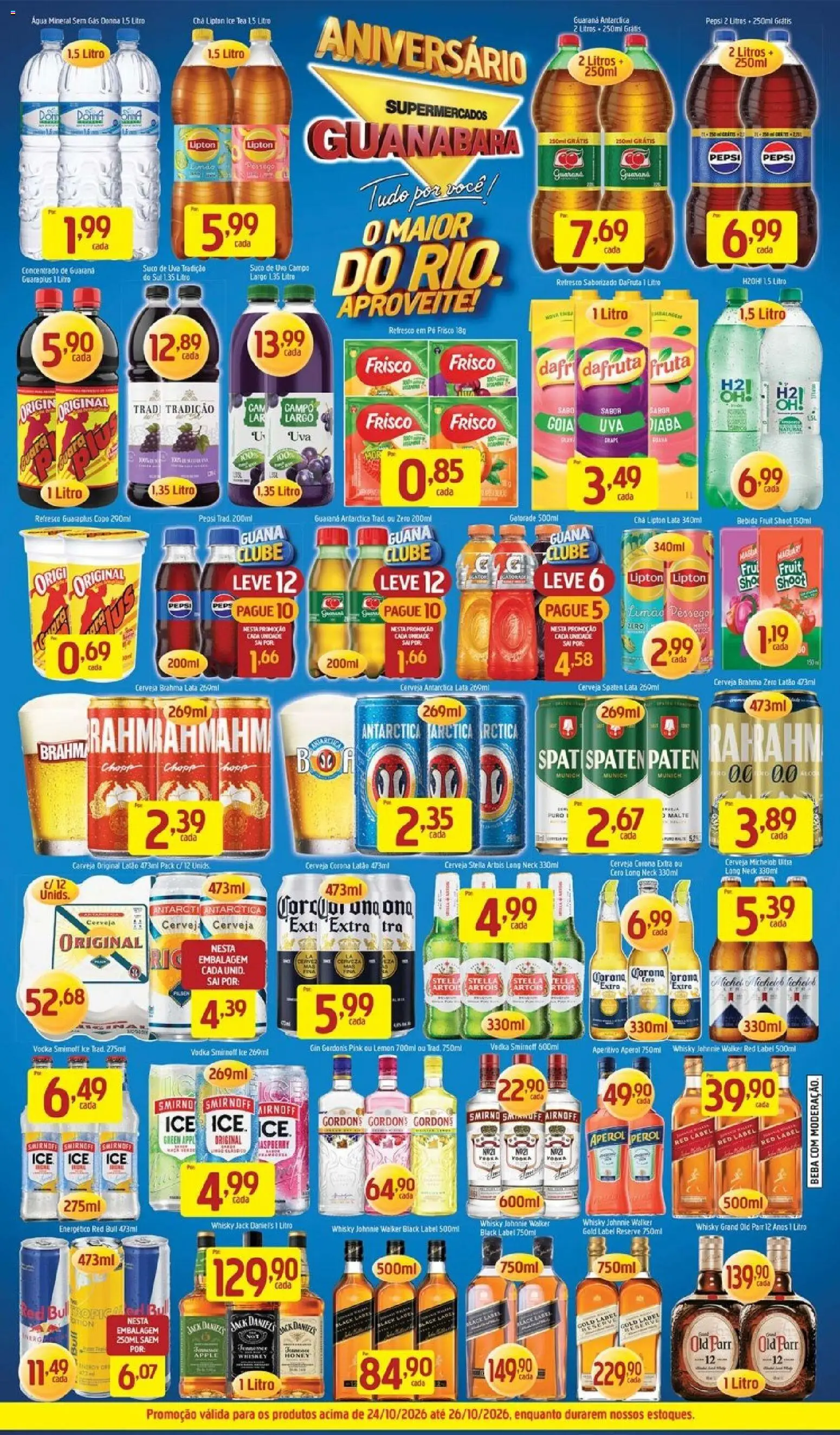 Supermercados Guanabara Folheto - válido de 24/10/2026 | Página: 7