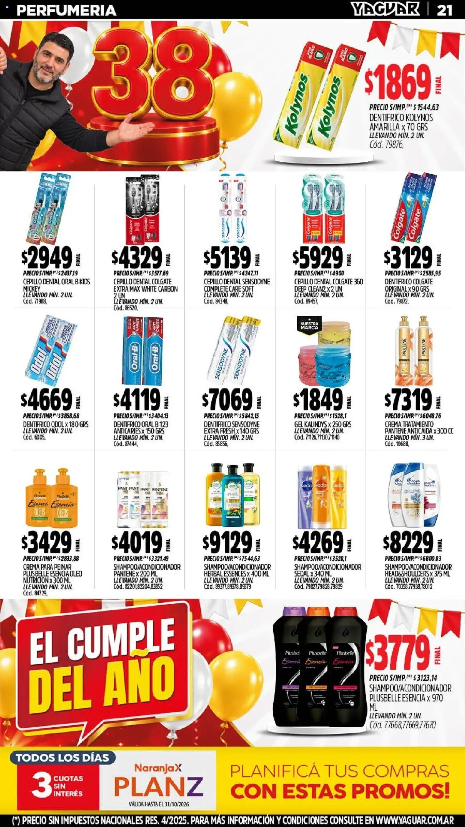 Revista de ofertas Yaguar - Página 22 - Ofertas válidas hasta el 31 de octubre de 2026