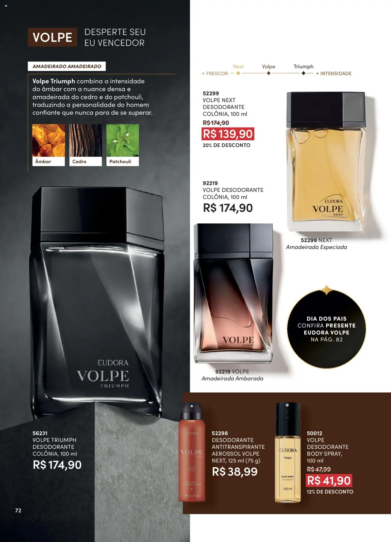 Eudora Folheto - válido de 15/07/2026 | Página: 75 | Produtos: Desodorante, Body