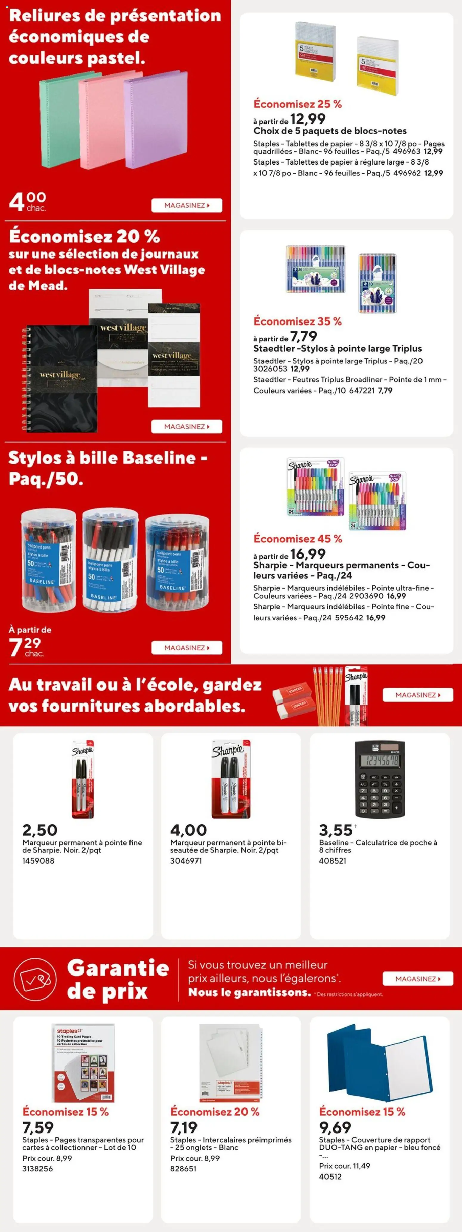 Staples flyer valid from Oct 30, 2026 | Page: 9