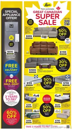 Preview of Leon's weekly flyer / circulaire from shop Leon's valid from 07.05.2026