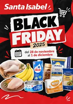 Santa Isabel Black Friday aviso válido desde el 21.10.2026