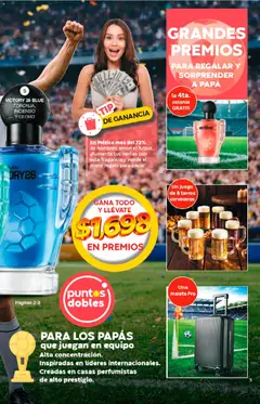 Vista previa de Fuller Gana Más 3 2026, nuevo folleto de la tienda, válido en México a partir del 13.05.2026 | Página: 3 | Productos: Papa, Maleta, Juego, Fragancia