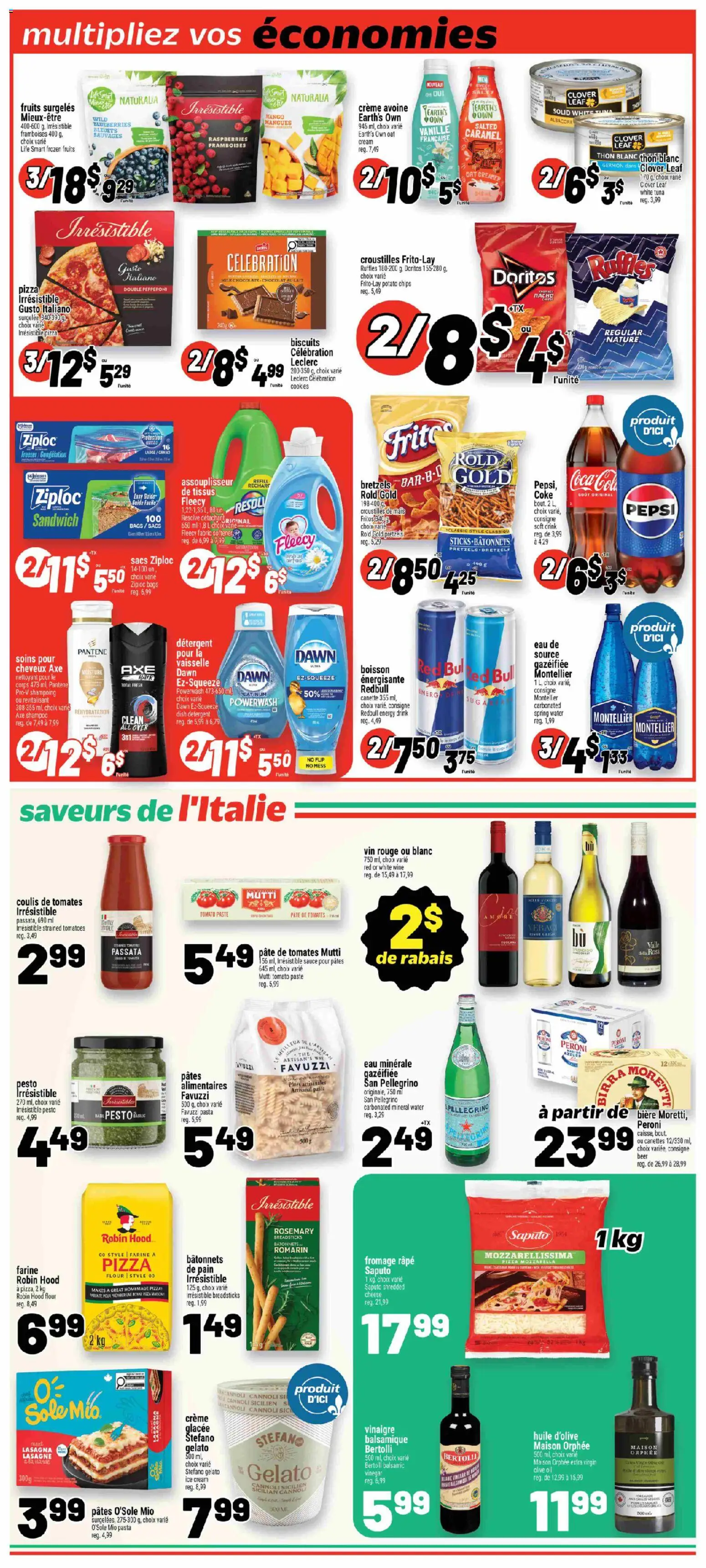 Metro flyer valid from Oct 1, 2026 | Page: 22 | Products: Pasta, Olive oil, Lasagne, Beer