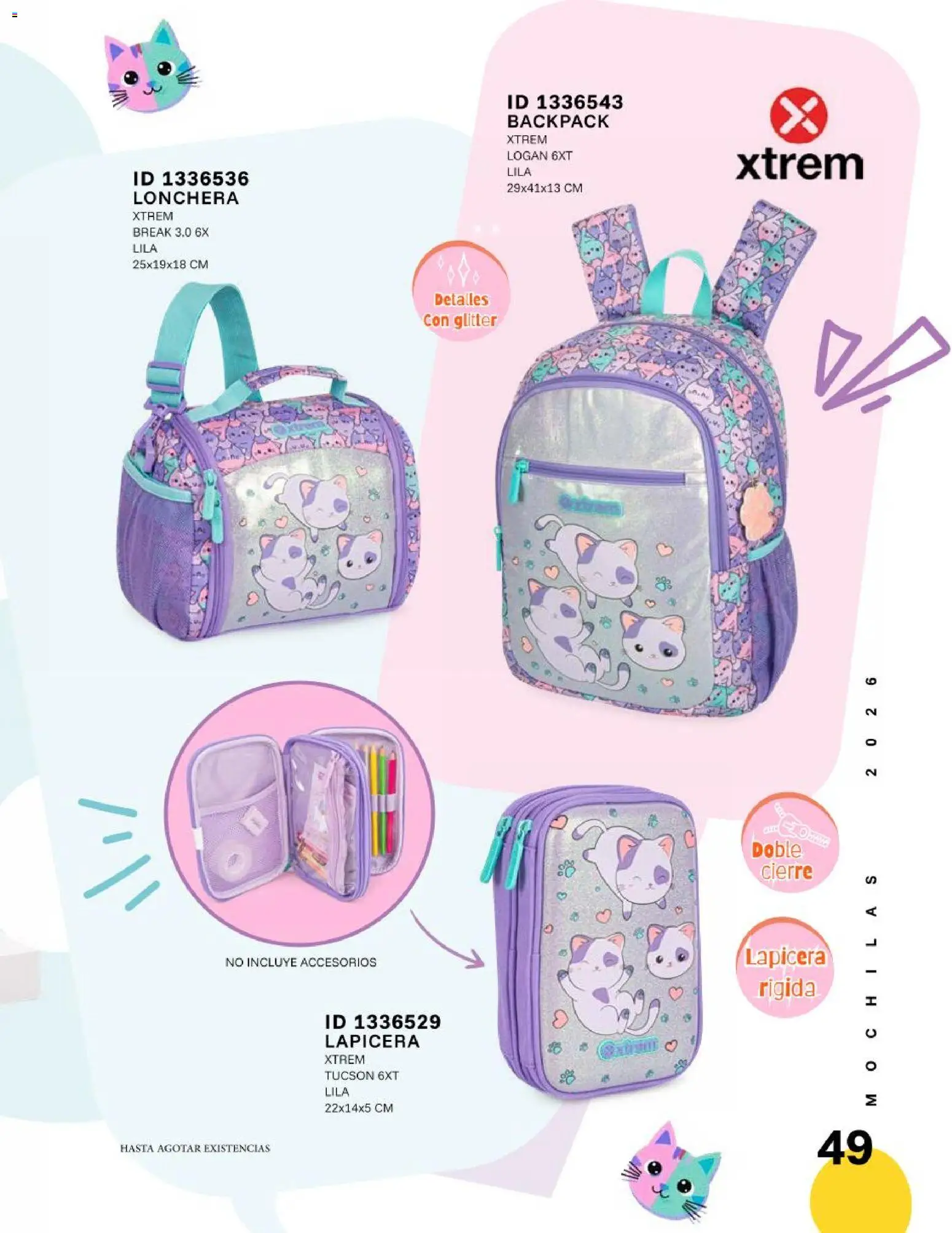 Nuevas ofertas de Price Shoes válidas en toda la República Mexicana desde el 12.06.2026. ¡Encuentra las mejores ofertas en Price Shoes catálogo Mochilas! | Página: 49 | Productos: Glitter