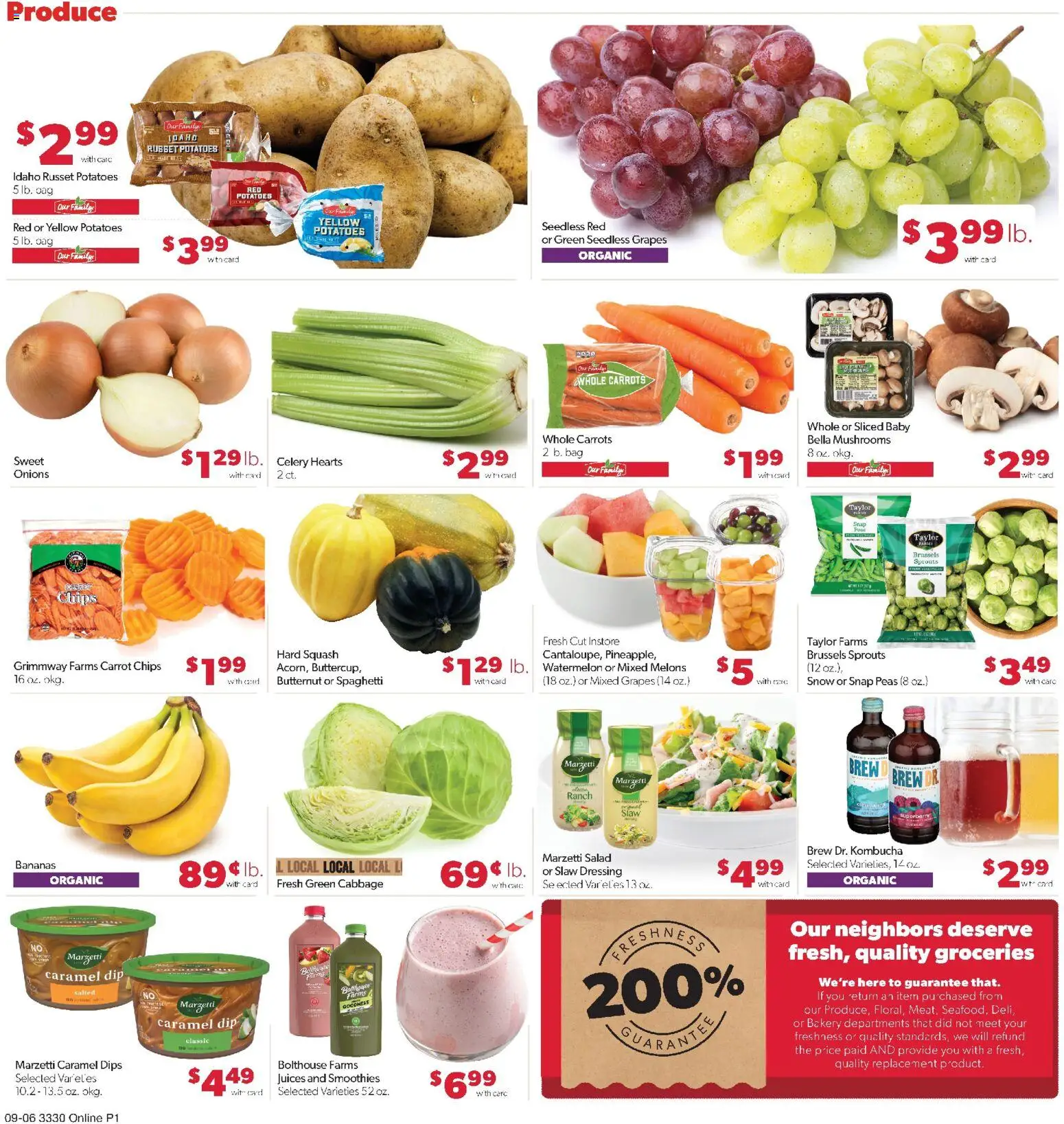 Family Fare Weekly Ad - MN - valid from 09/06/2026 | Page: 5 | Products: Squash, Chips, Dressing, Bag