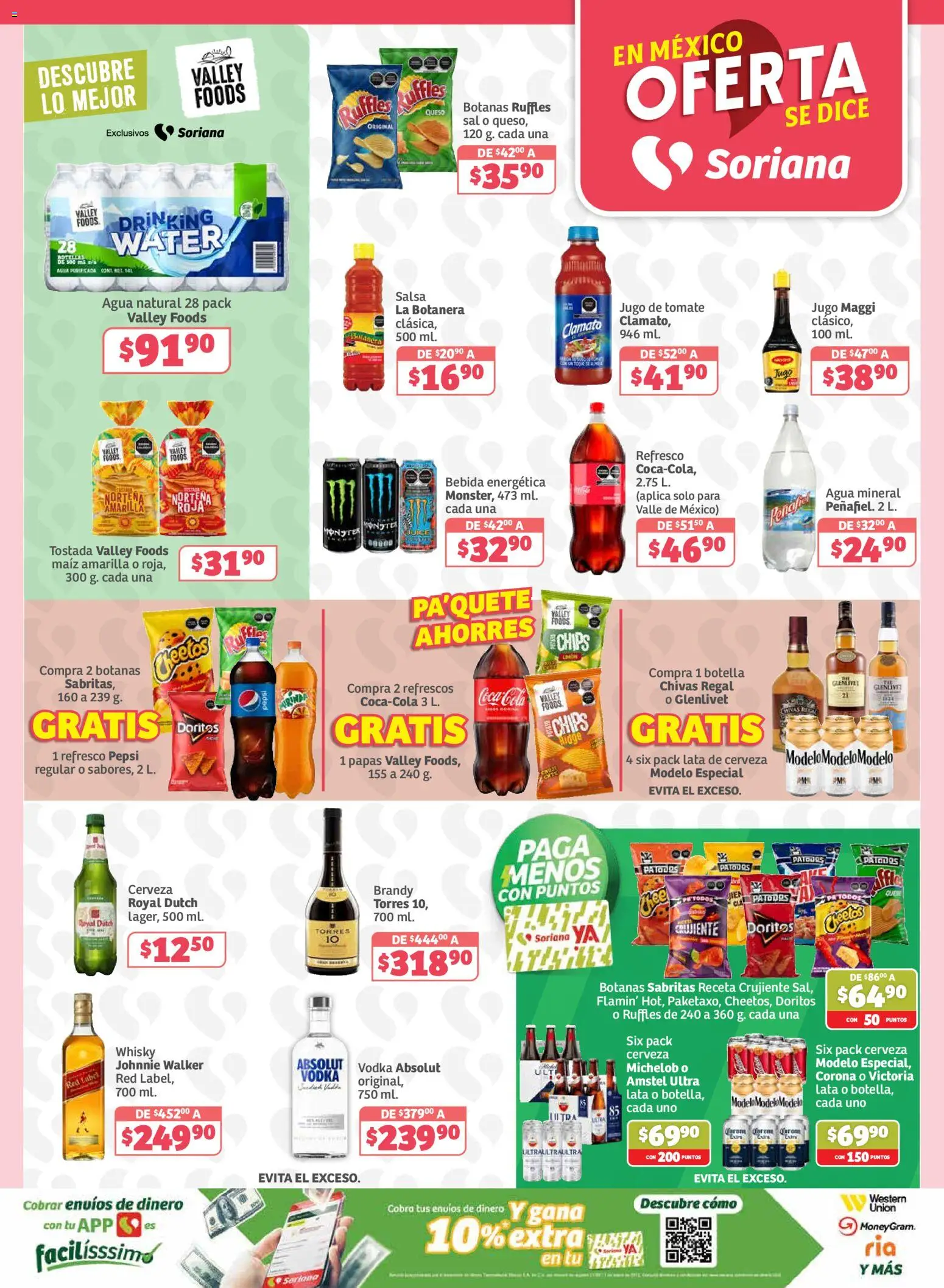 Nuevas ofertas de Soriana válidas en toda la República Mexicana desde el 06/08/2026. ¡Encuentra las mejores ofertas en Soriana folleto! | Página: 3