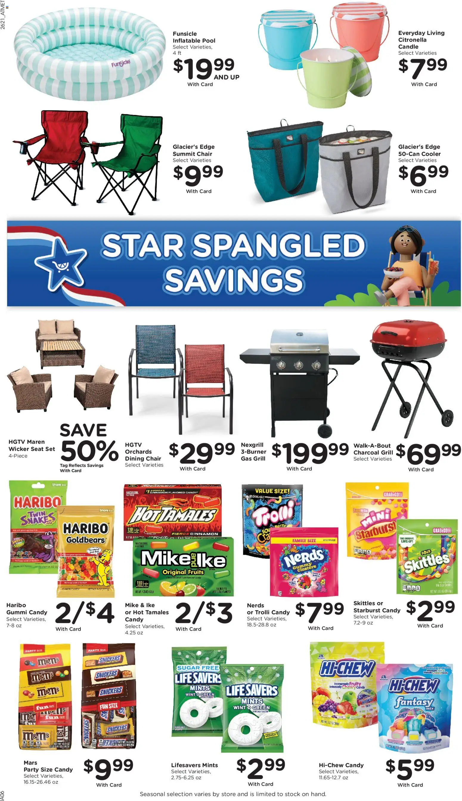 Kroger Weekly Ad - valid from 06/24/2026 | Page: 14 | Products: Chair, Fruits, Sugar, Grill