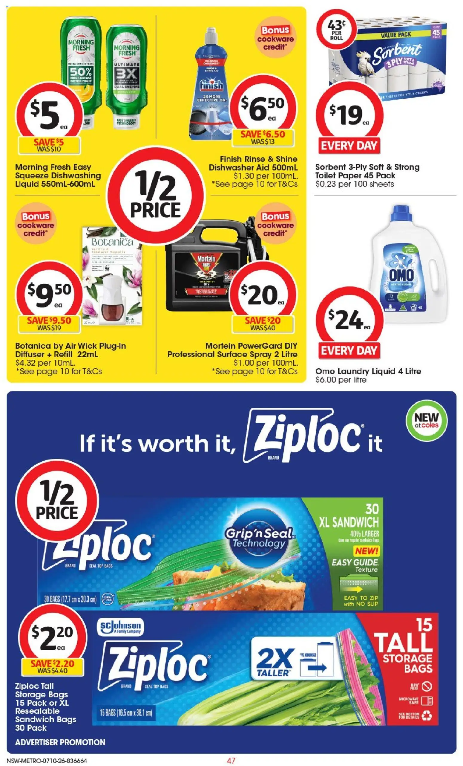 Coles catalogue - valid from 07/10/2026 | Page: 47