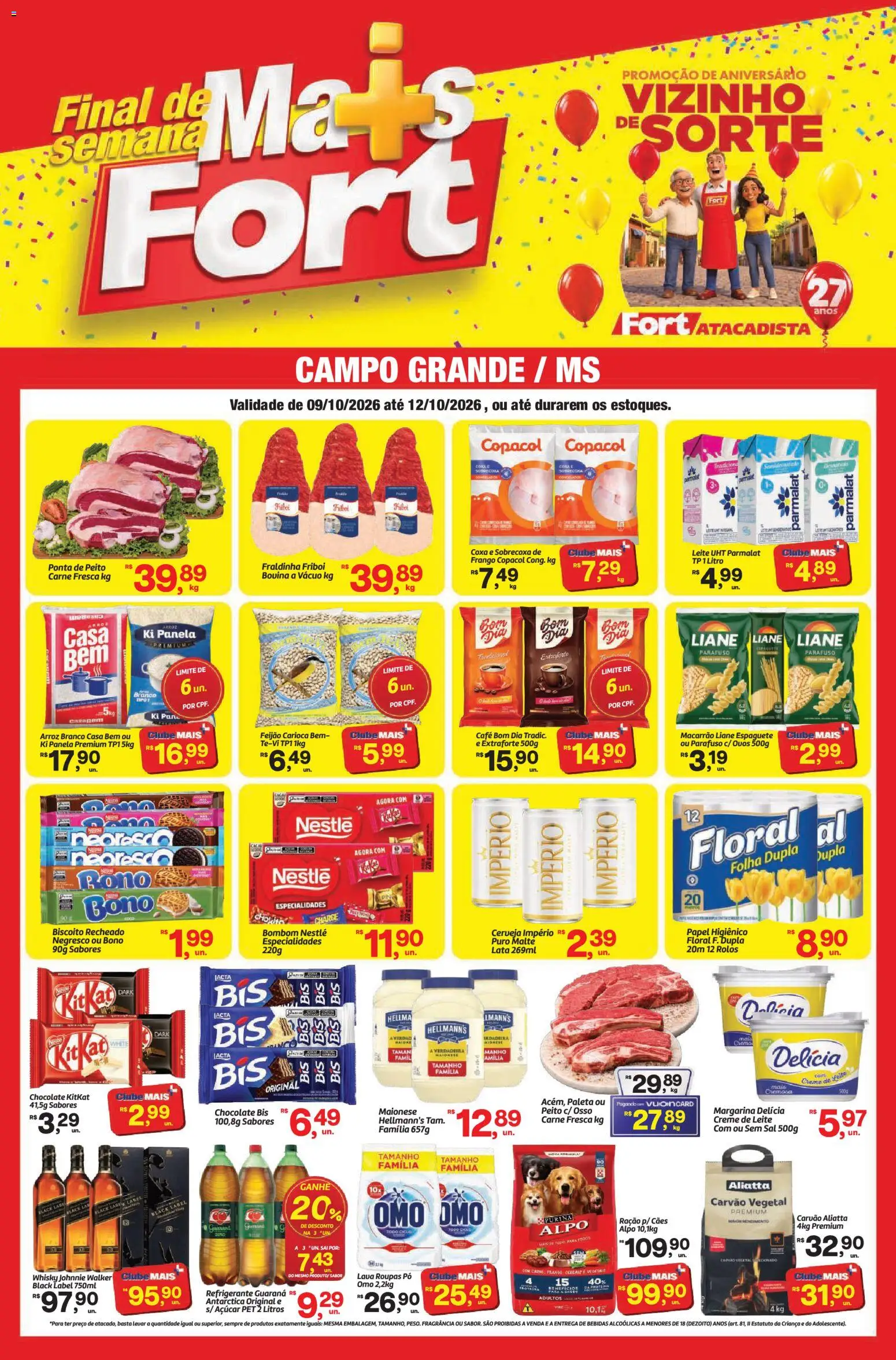 Fort Atacadista Sexta-feira 9 Outubro