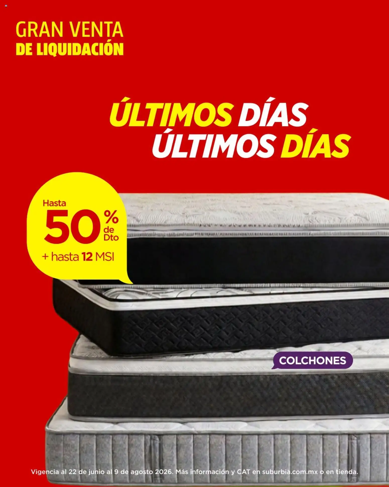 Nuevas ofertas de Suburbia válidas en toda la República Mexicana desde el 22/07/2026. ¡Encuentra las mejores ofertas en Suburbia catálogo! | Página: 4