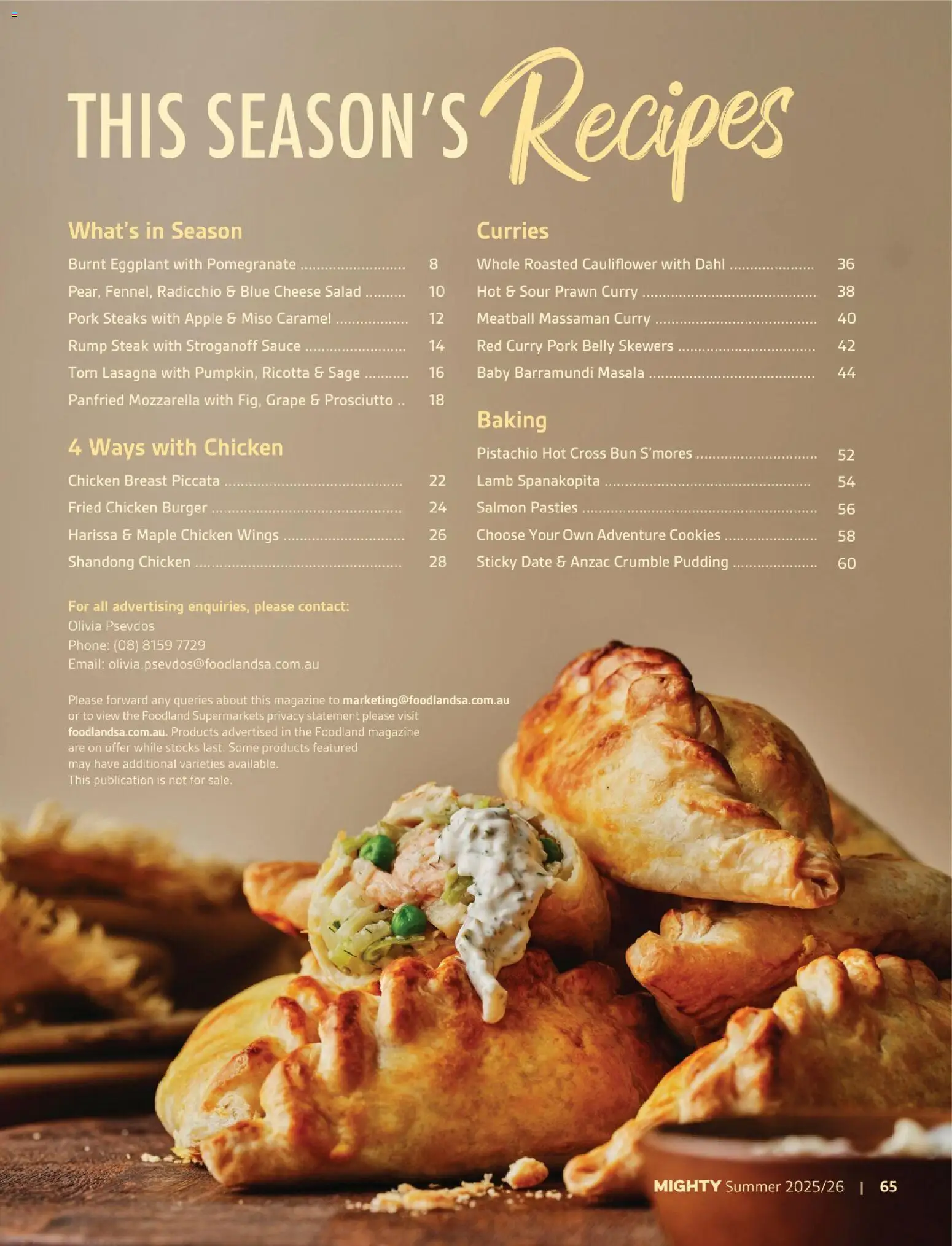 Foodland catalogue - valid from 06.03.2026 | Page: 65 | Products: Cheese, Pork, Steak, Eggplant