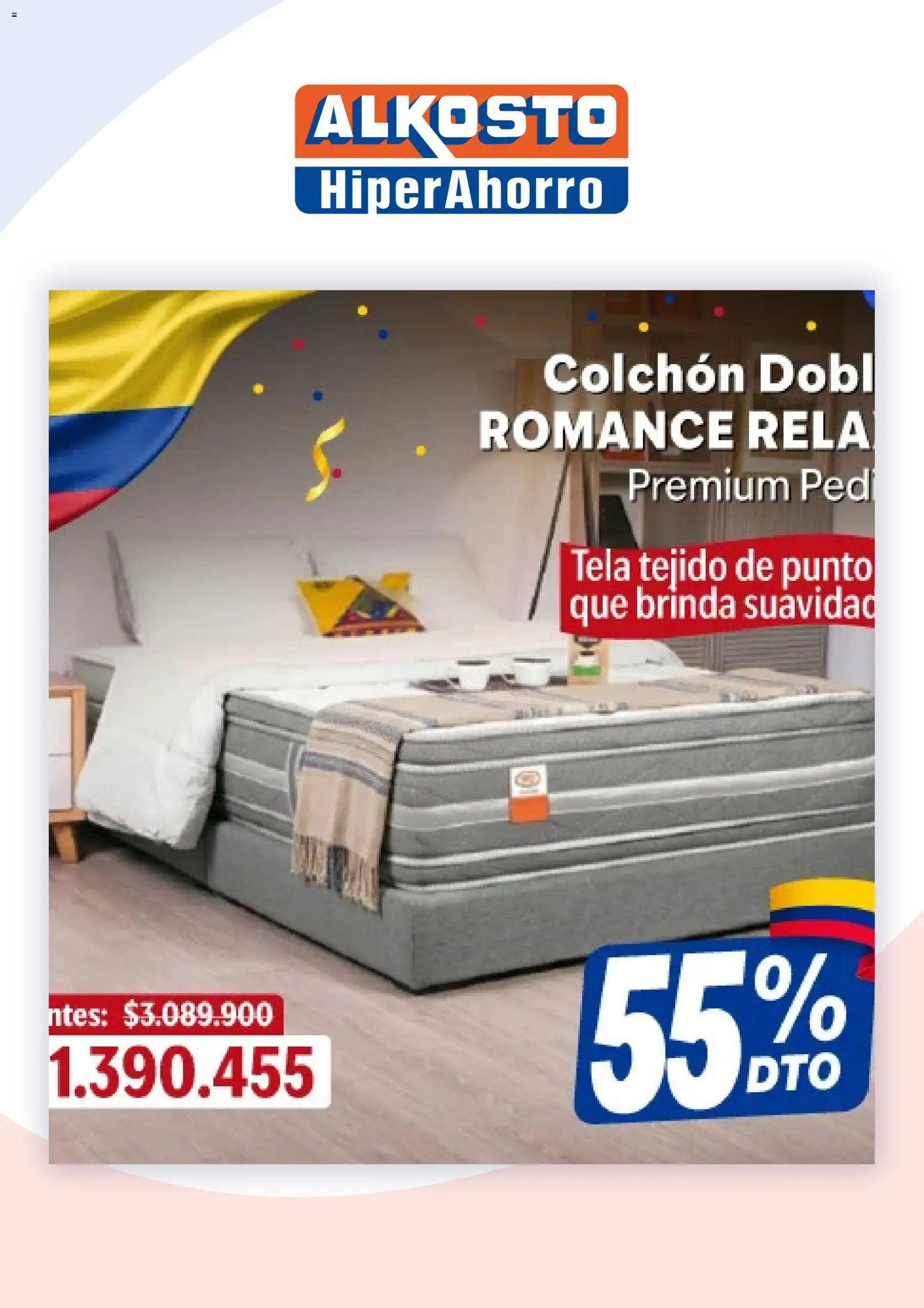 Alkosto revista - valida desde el 18/07/2026 | Página: 7 | Productos: Colchón