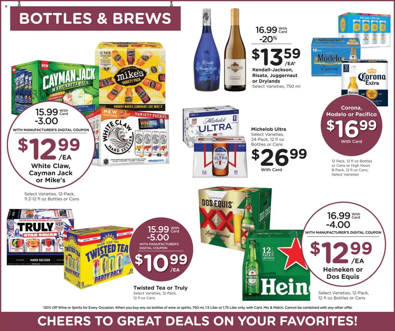 Smith's Weekly Ad - WY - valid from 13.05.2026 | Page: 9 | Products: Wine, Tea, Water, Watermelon