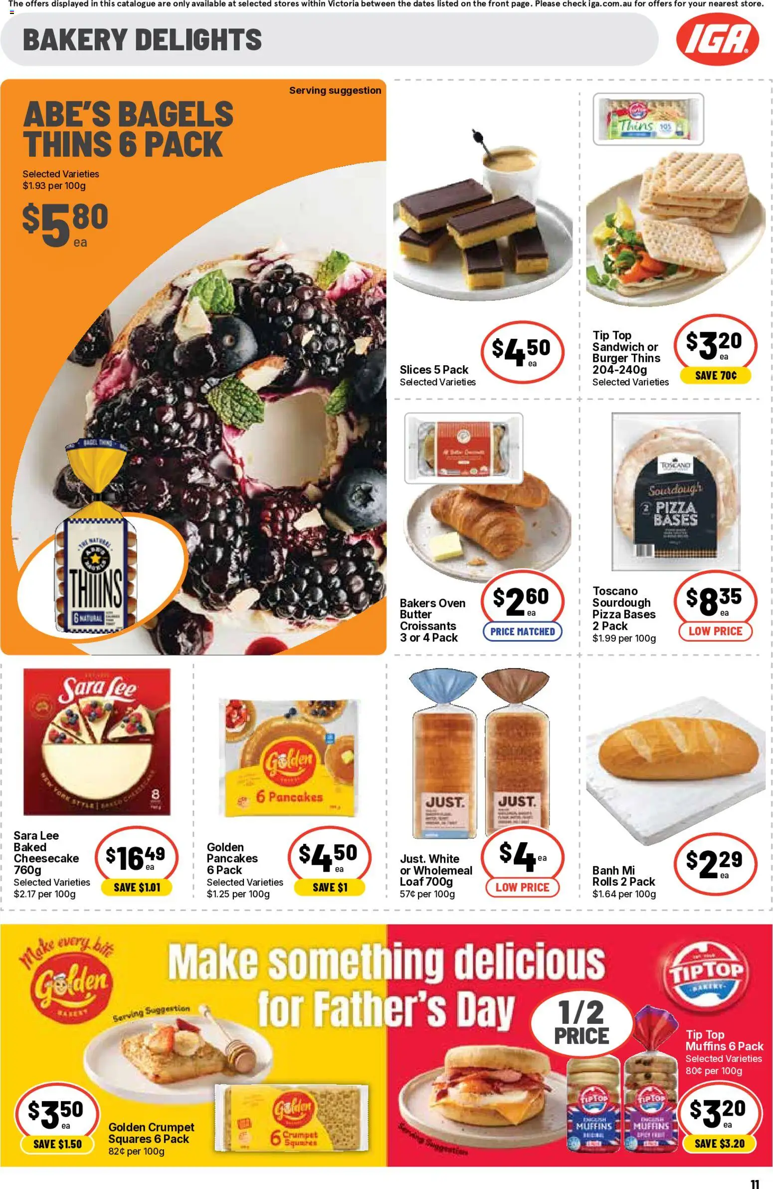 Ritchies catalogue - valid from 02/09/2026 | Page: 11 | Products: Butter, Muffins, Oven, Bakery
