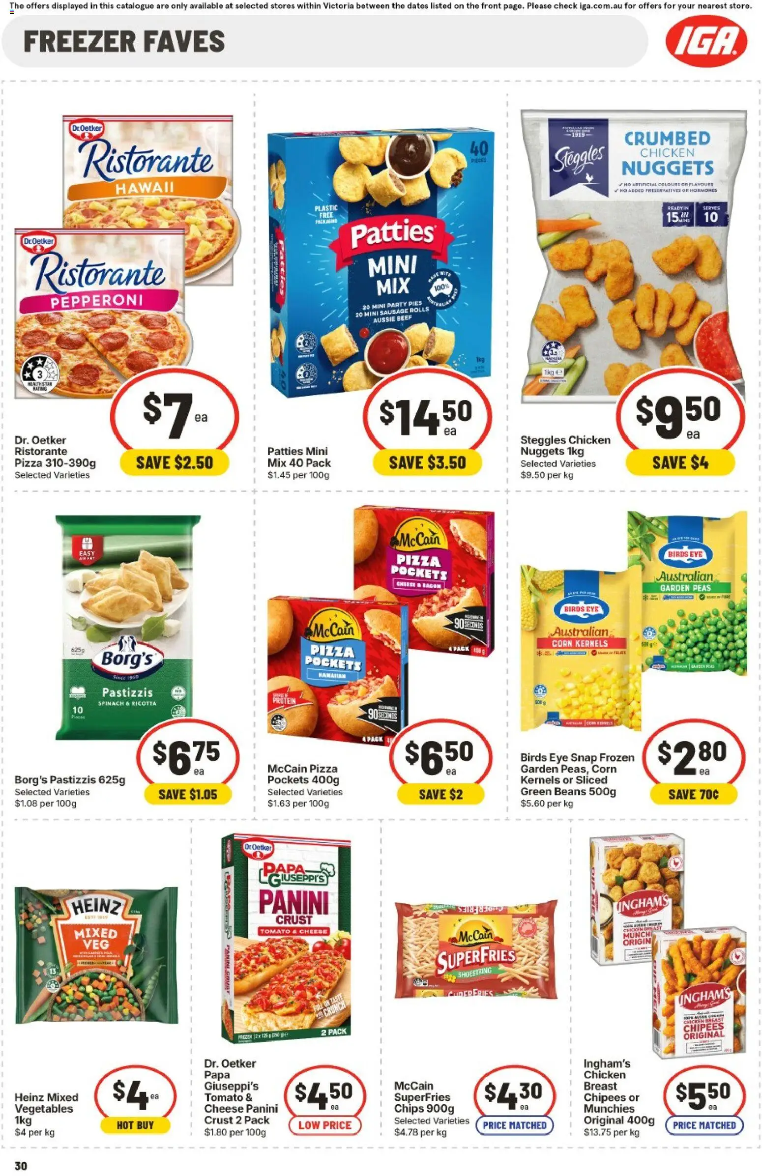 Ritchies catalogue - valid from 22/07/2026 | Page: 28 | Products: Bacon, Spinach, Sausage, Pies