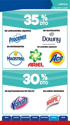 Vista previa La Anonima catálogo válido desde el 02/07/2026 | Página: 34 | Productos: Polvo, Quitamanchas