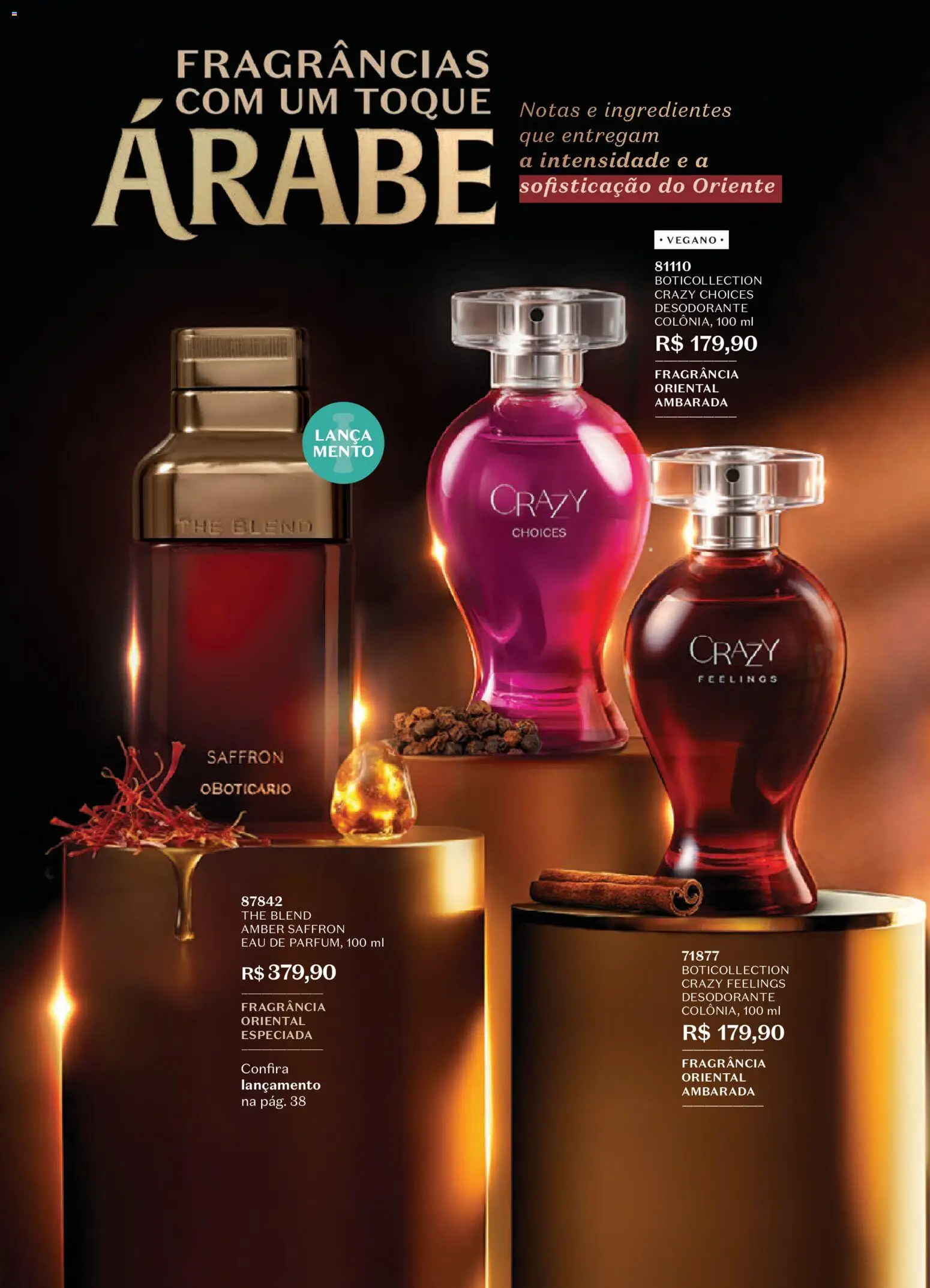 O Boticário Folheto - válido de 15.06.2026 | Página: 38 | Produtos: Fragrância, Desodorante