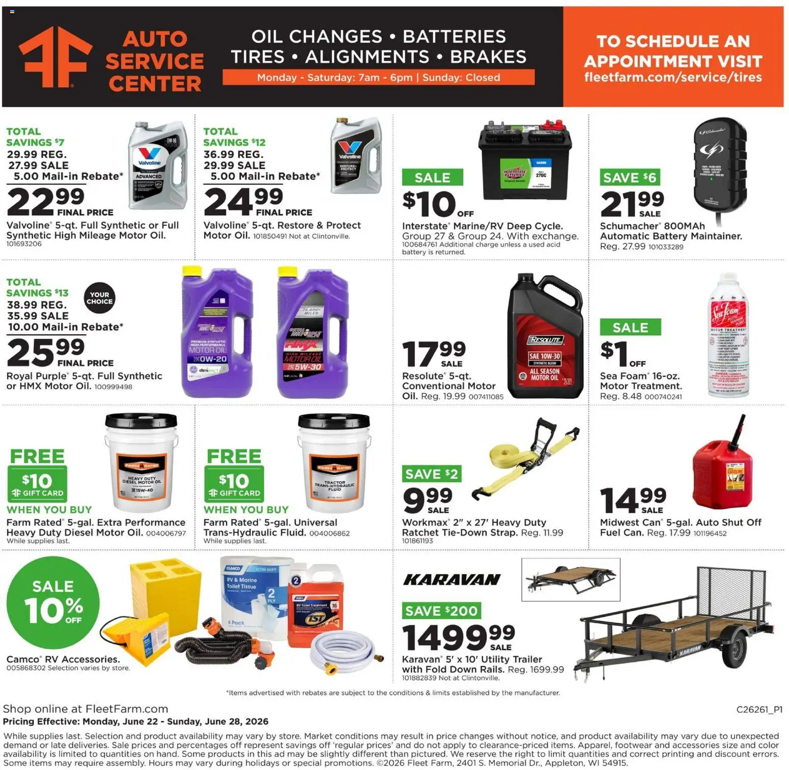 Mills Fleet Farm Weekly Ad - valid from 22.06.2026 | Page: 31