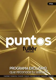 Vista previa de Fuller catálogo Puntos, nuevo folleto de la tienda, válido en México a partir del 13.06.2025