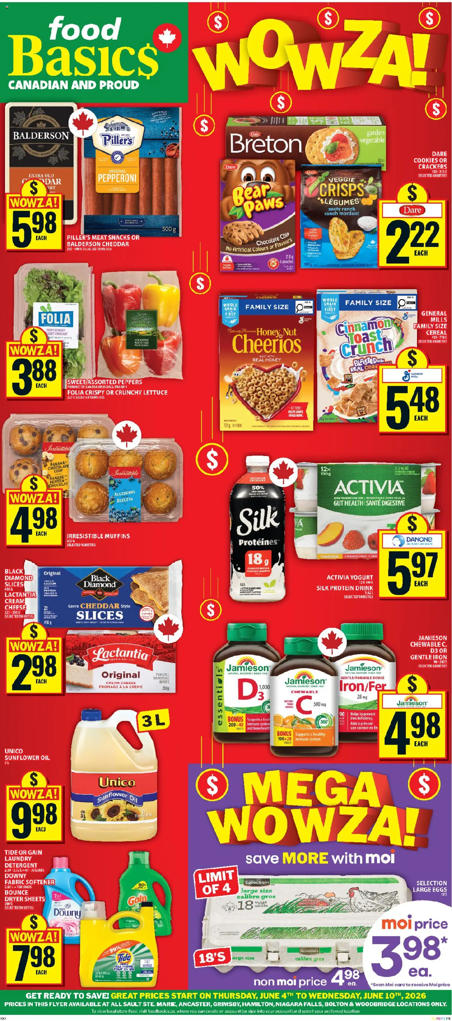 Food Basics flyer valid from 04.06.2026 | Page: 1