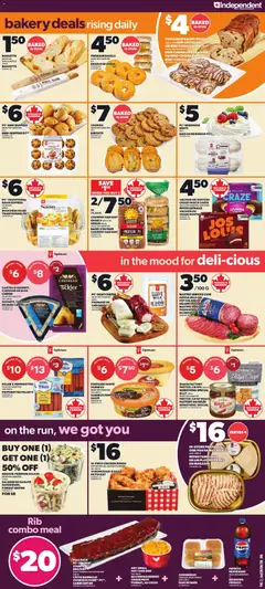 Preview of Independent Grocer weekly flyer / circulaire from shop Independent Grocer valid from Jul 2, 2026 | Page: 5 | Products: Turkey, Case, Cheese, Salami